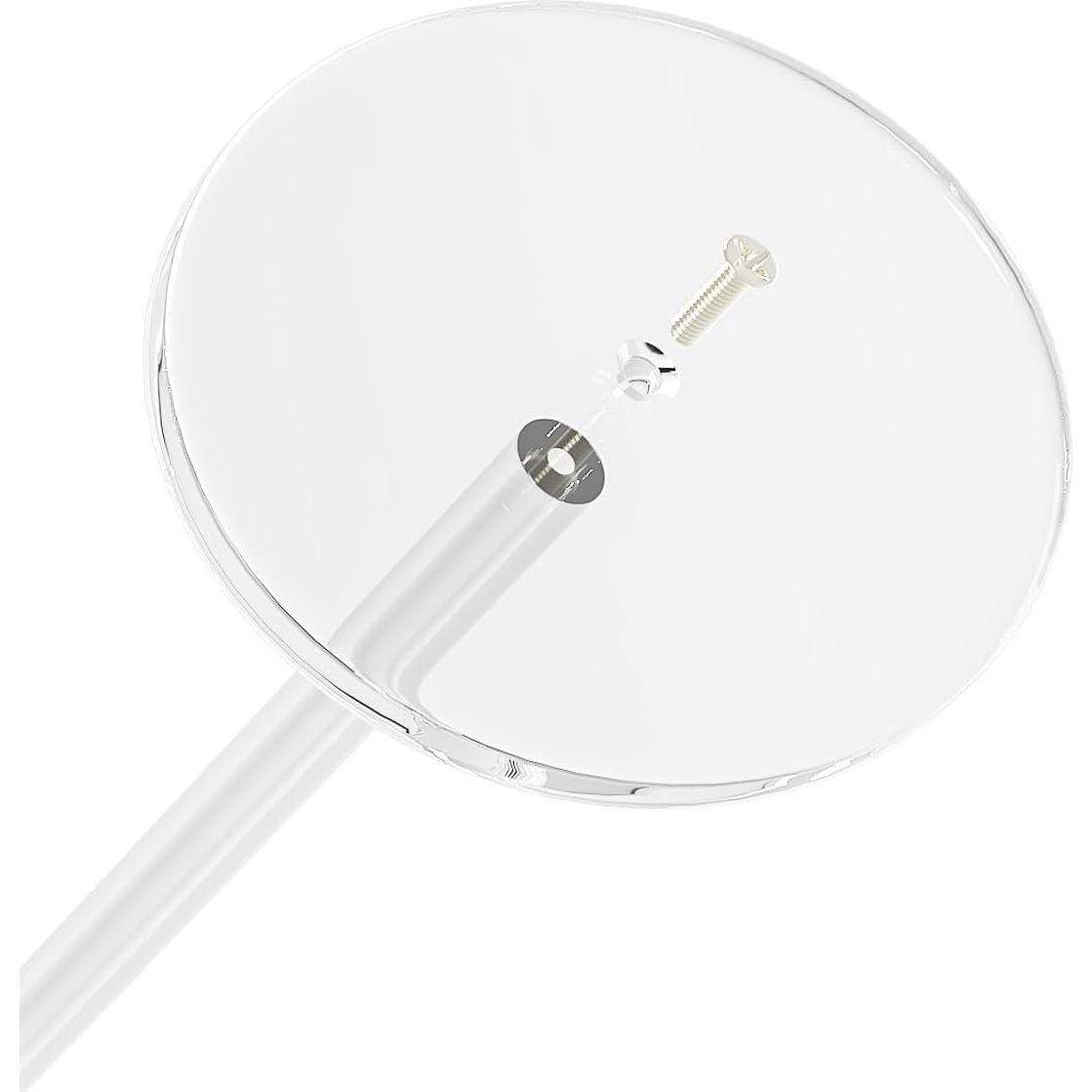 Organizador de Joyería Acrílico Adugay 1 Nivel Plata 12 Compartimentos