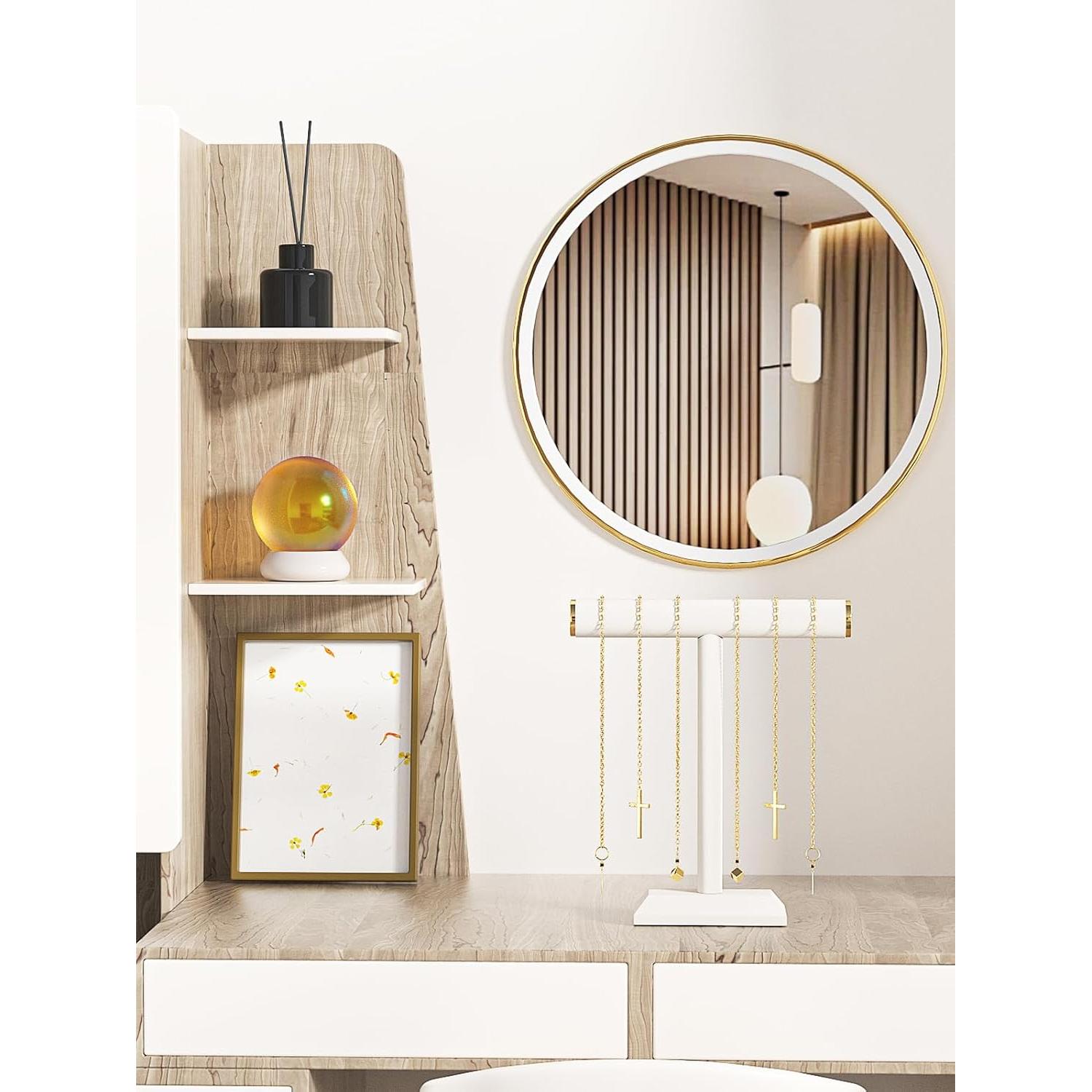 Soporte de Collares Beige Adugay - Organizador de Joyas Moderno