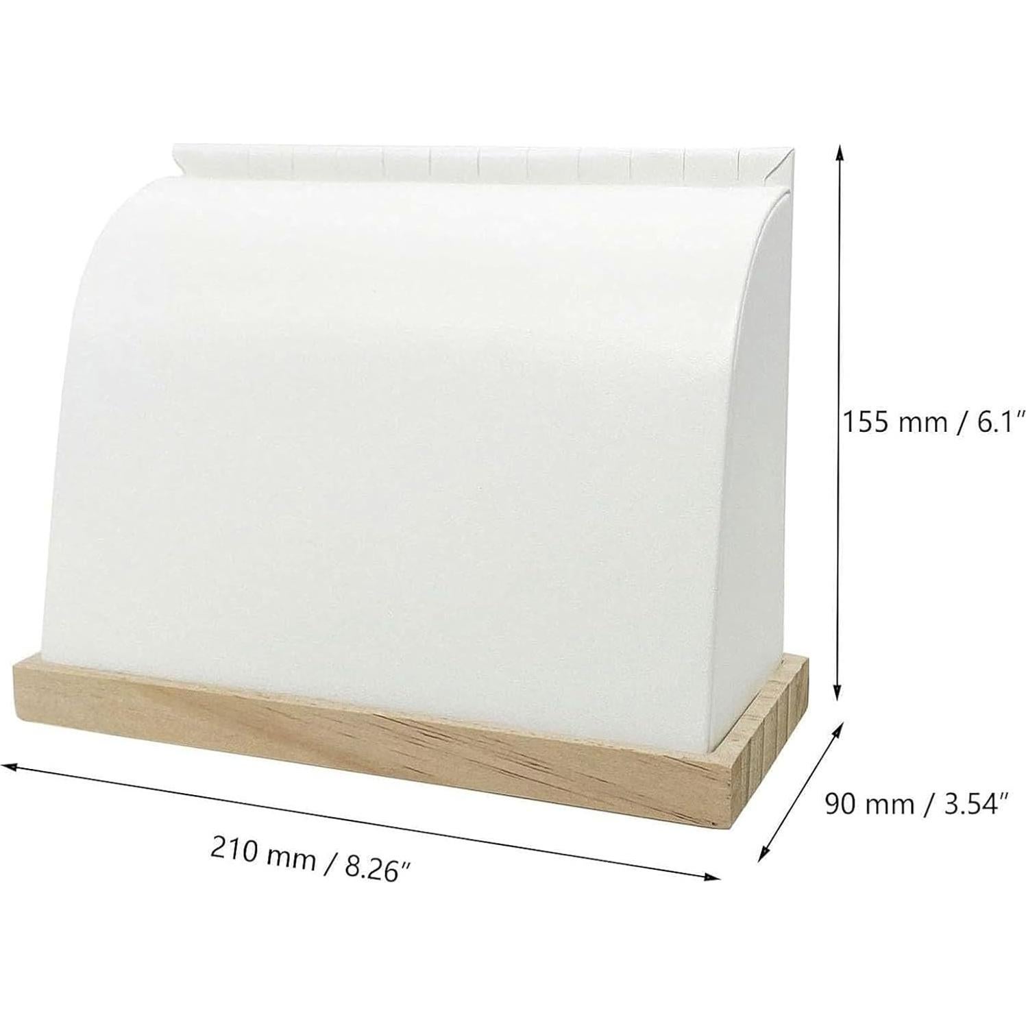 Soporte de Exhibición de Collares TANG SONG Curvado Blanco