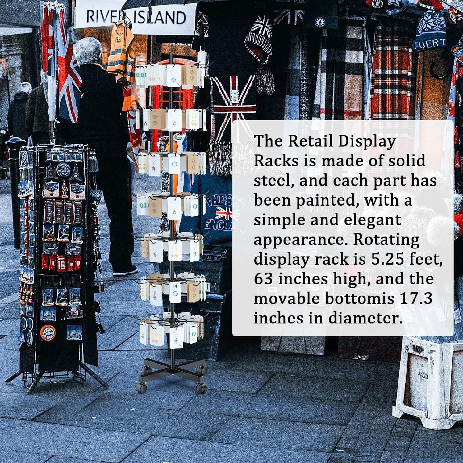 Soporte de Exhibición Giratorio Hypergiant 7 Niveles Ajustable