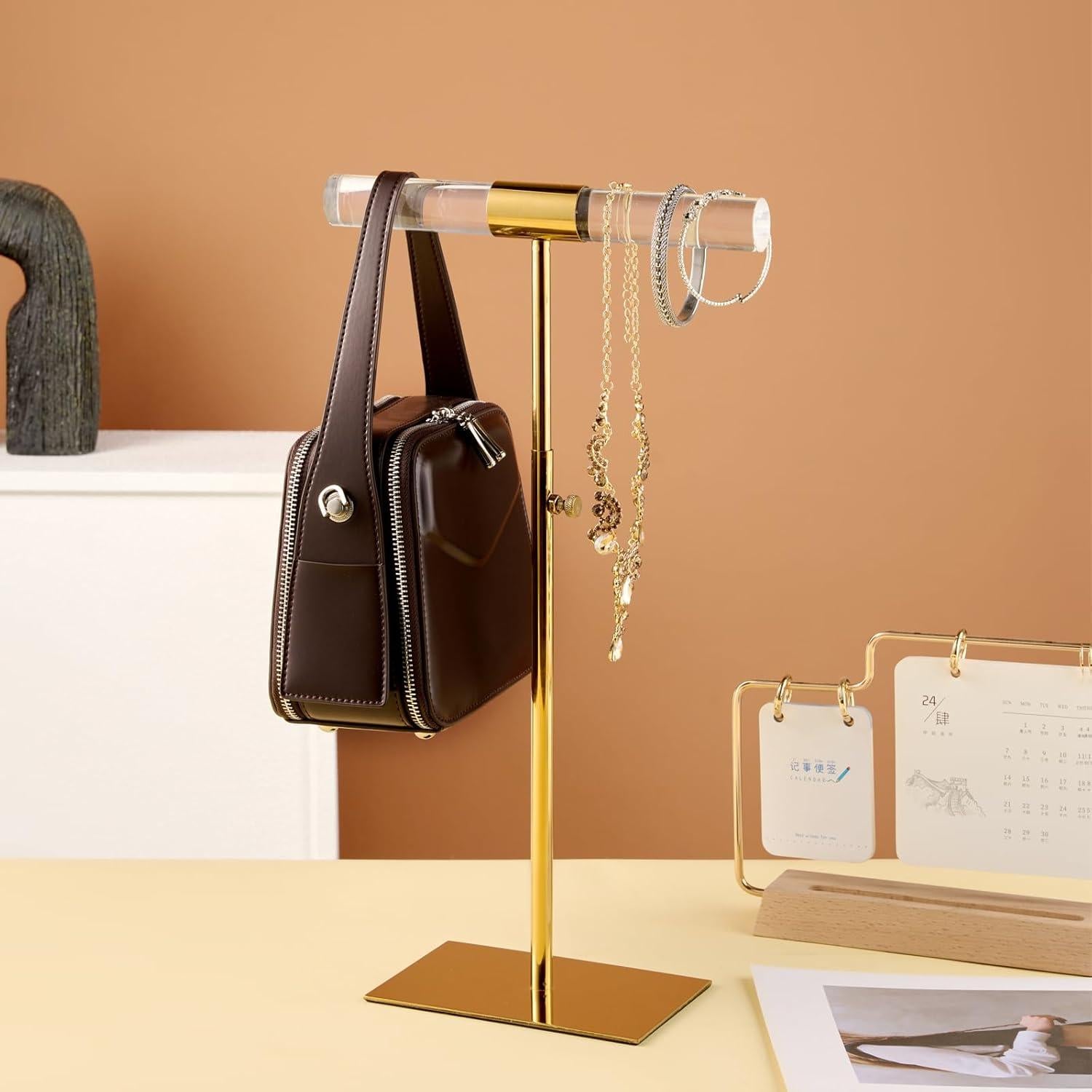 Juego de 2 Torres de Exhibición de Joyería CHANJEYION Ajustables