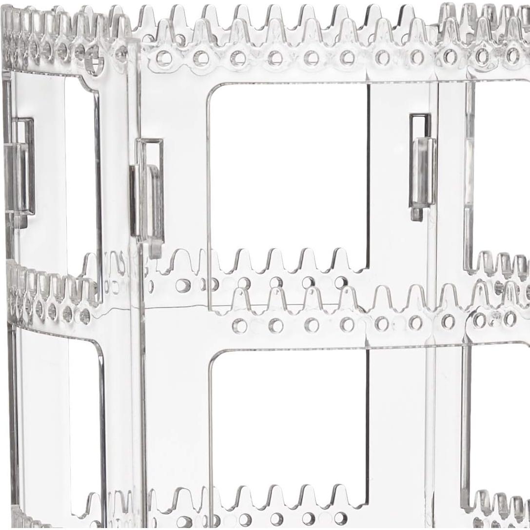 Sooyee Soporte Giratorio para Joyería Transparente 4 Niveles