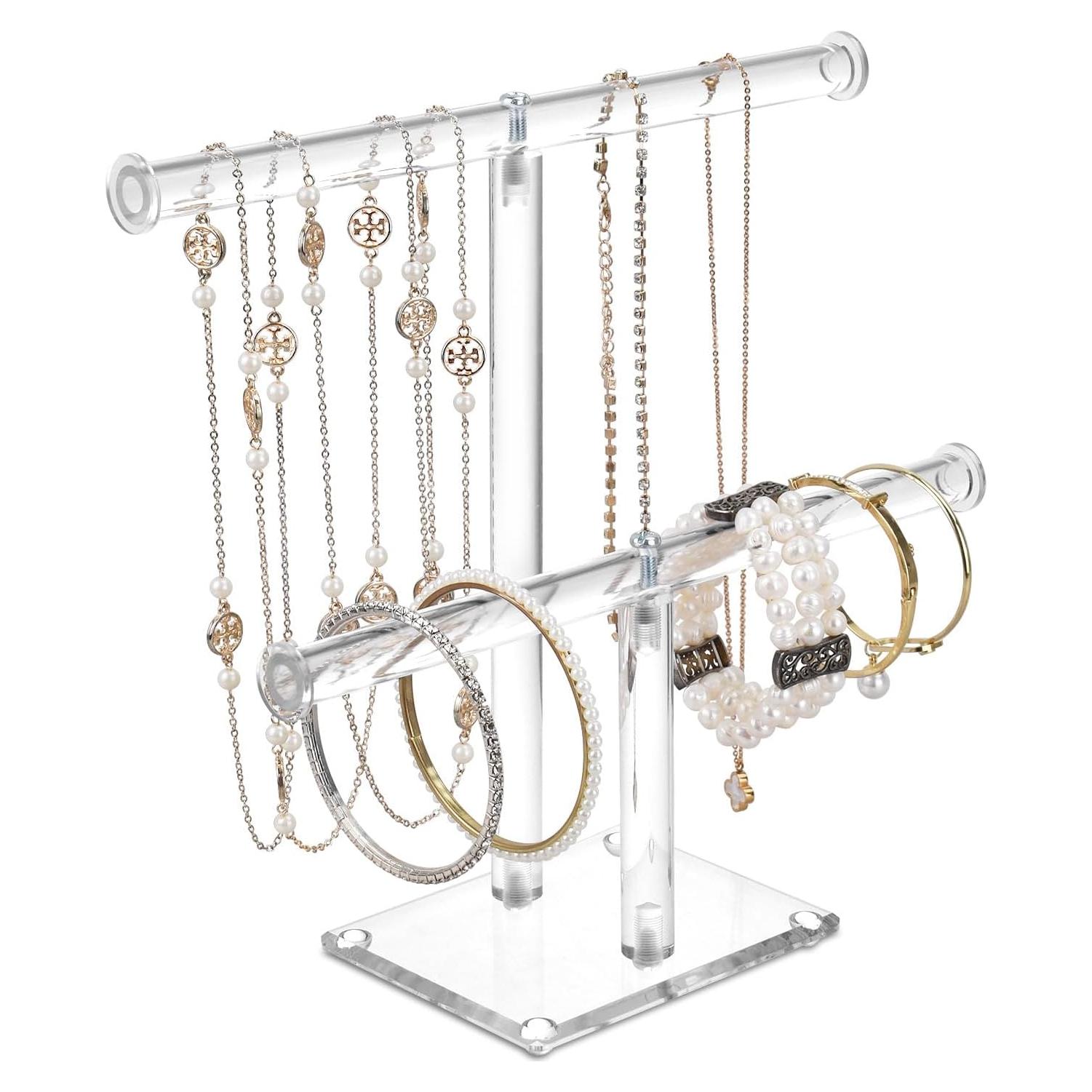 Organizador de Joyería Acrílico MOOCA Deluxe 2 Niveles