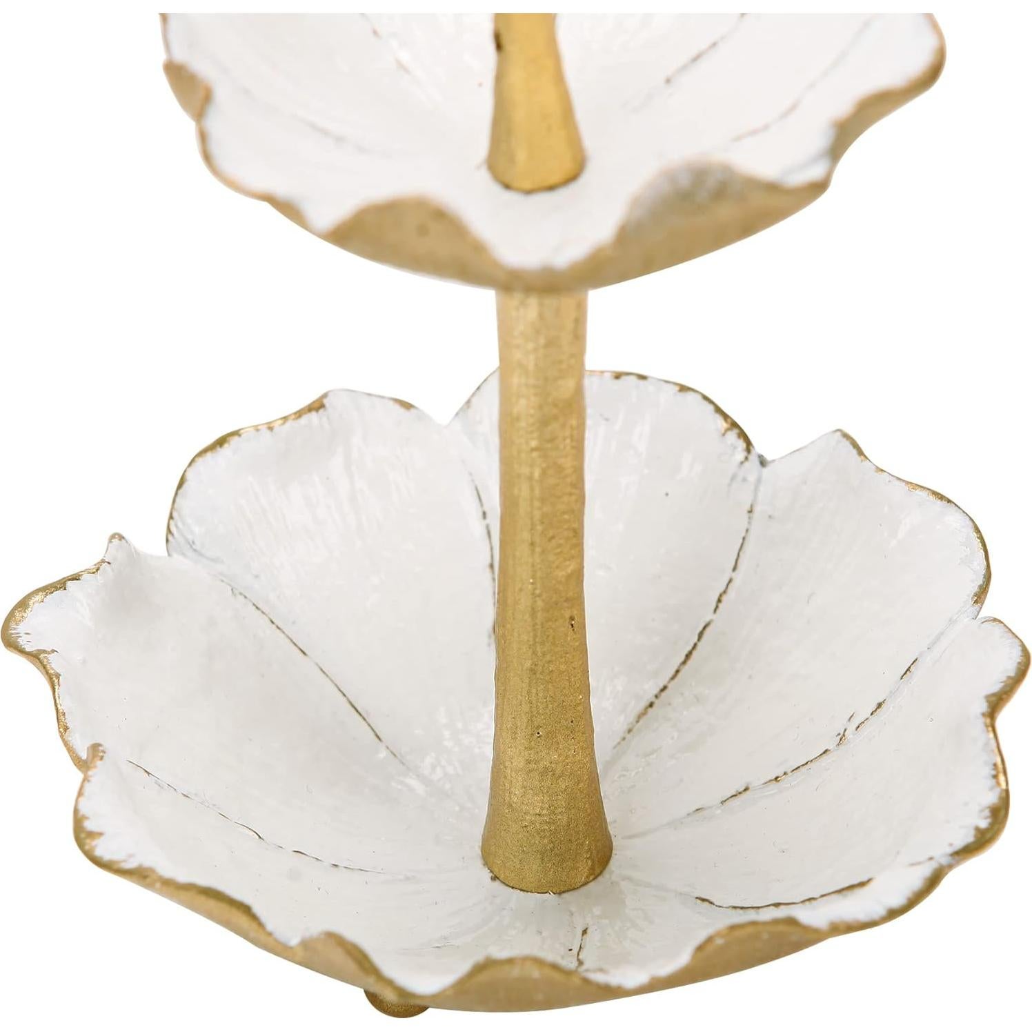 Soporte de Joyería NIKKY HOME Dorado en Forma de Árbol