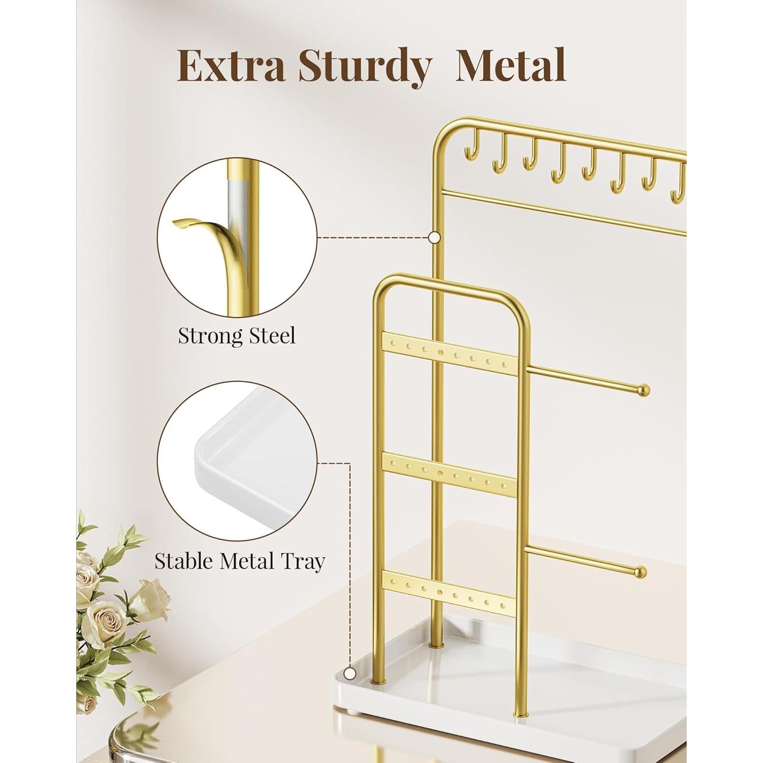 Soporte para Joyería pickpiff - Organizador de Collares y Anillos