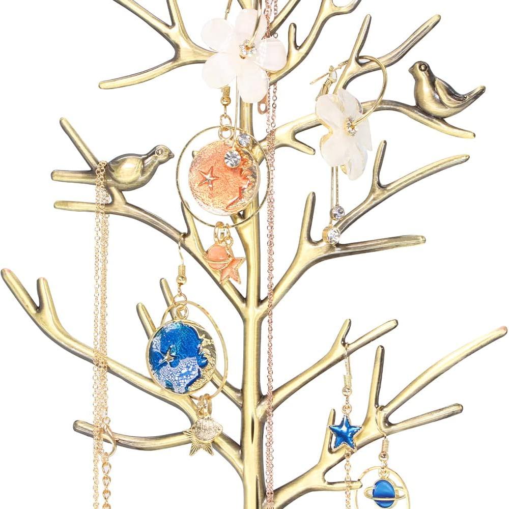 Soporte de Joyería INVIKTUS Árbol Vintage Cian 30 cm