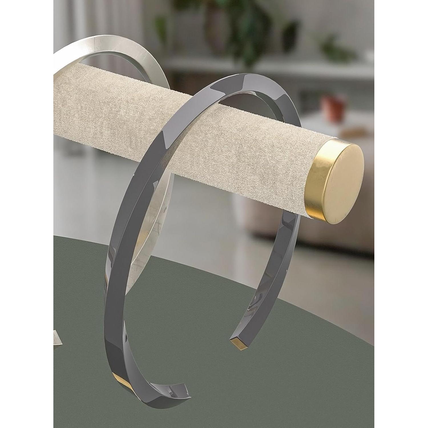 Soporte Organizador de Joyería Justsoso T-Bar Beige 30.48 cm