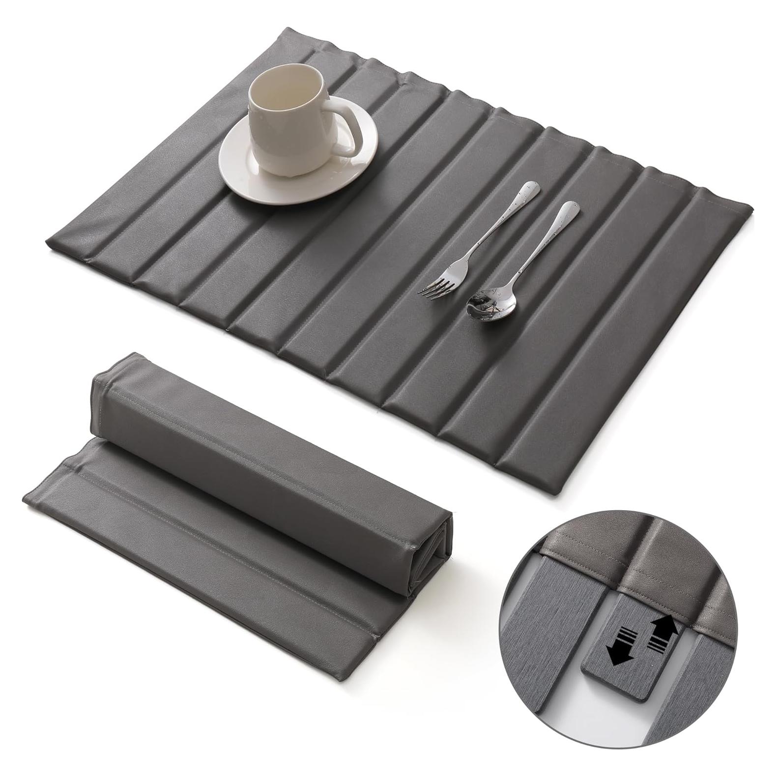 Alfombrilla de Secado de Platos Volminex 63.5x40.6cm Gris