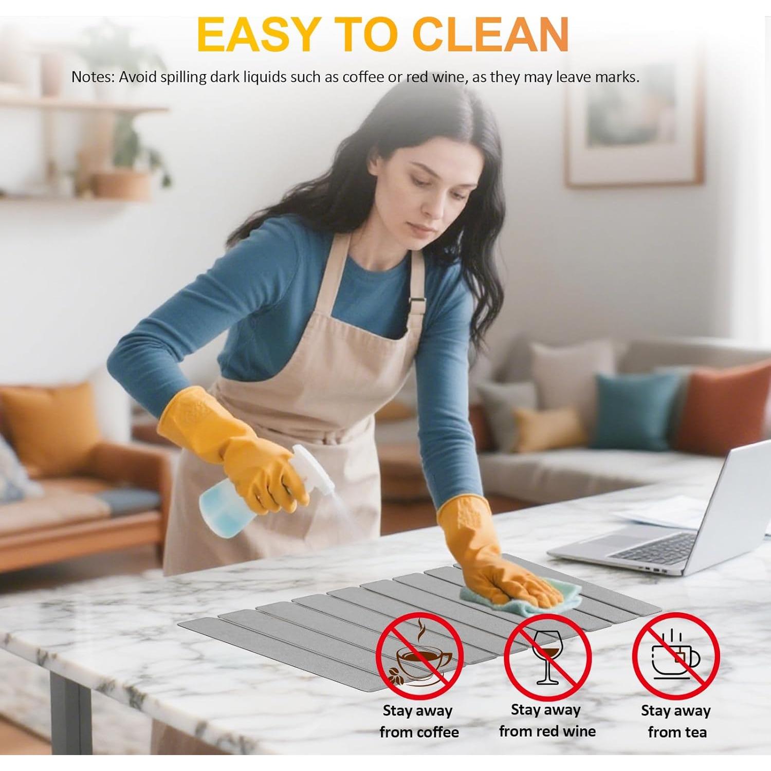 Alfombrilla de Secado Diatomácea iWEDN 60x39cm Antideslizante