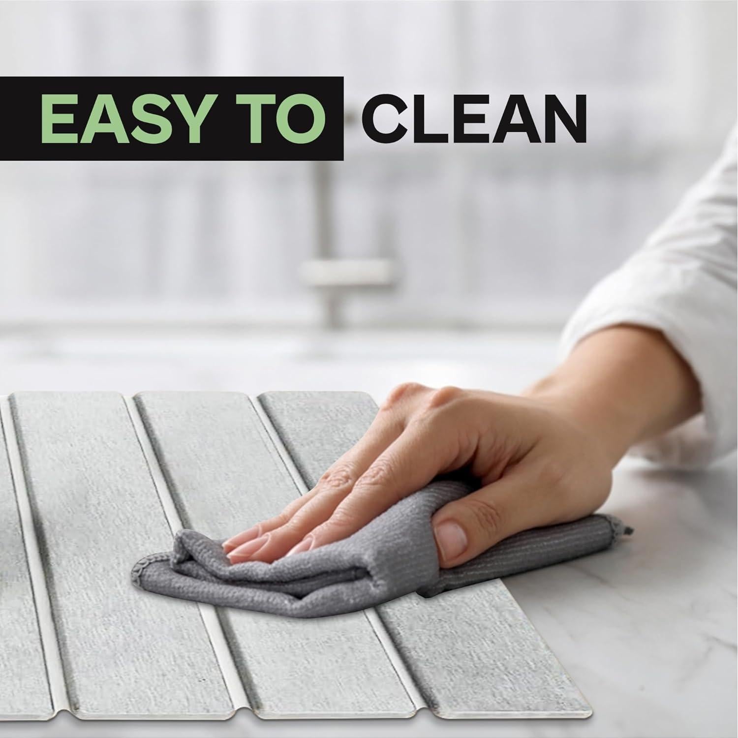 Alfombrilla de Secado de Piedra Diatomácea TAZ USA 61x41 cm Gris