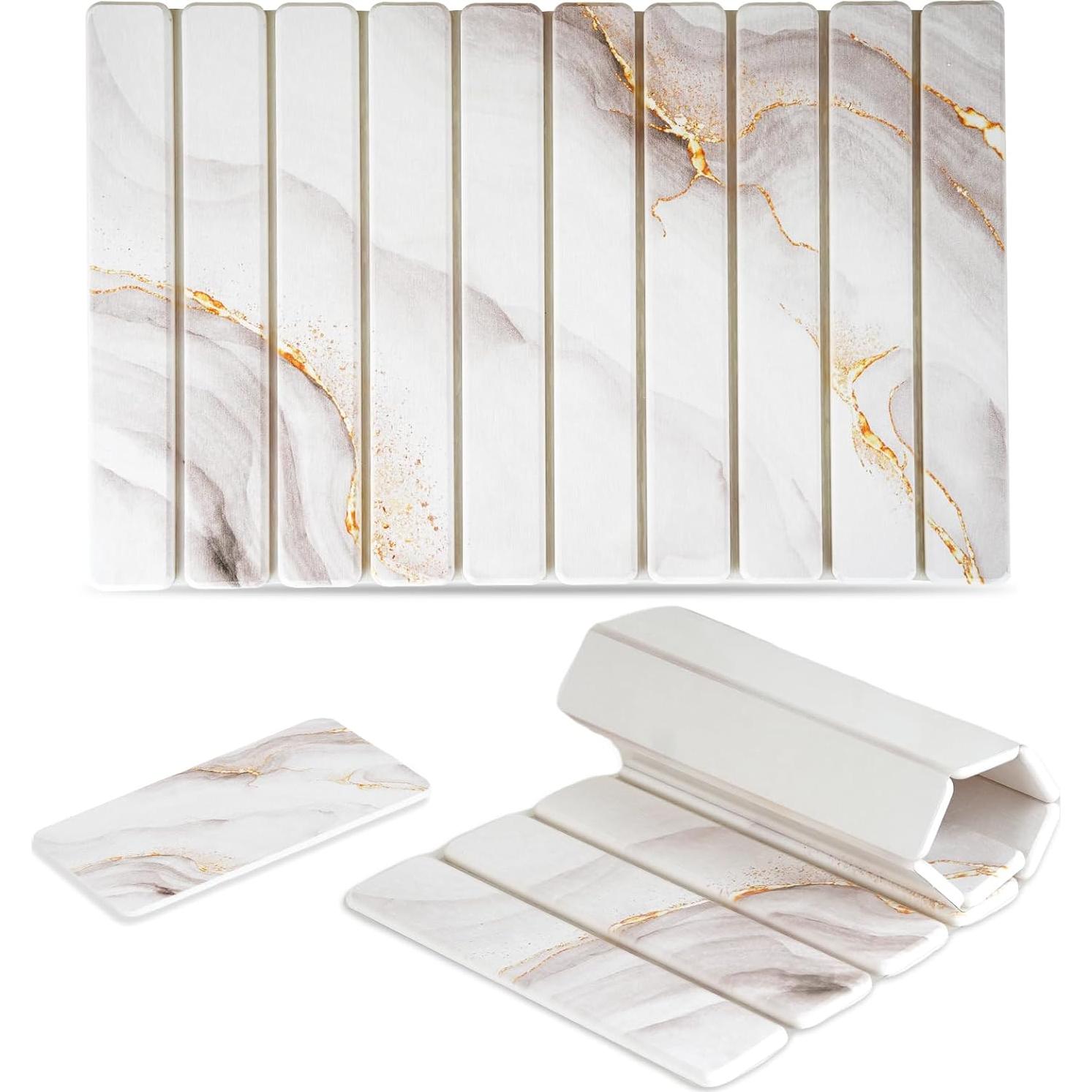 Alfombrilla de Secado de Piedra Diatomácea Serelly 61x38 cm - 2 Pcs