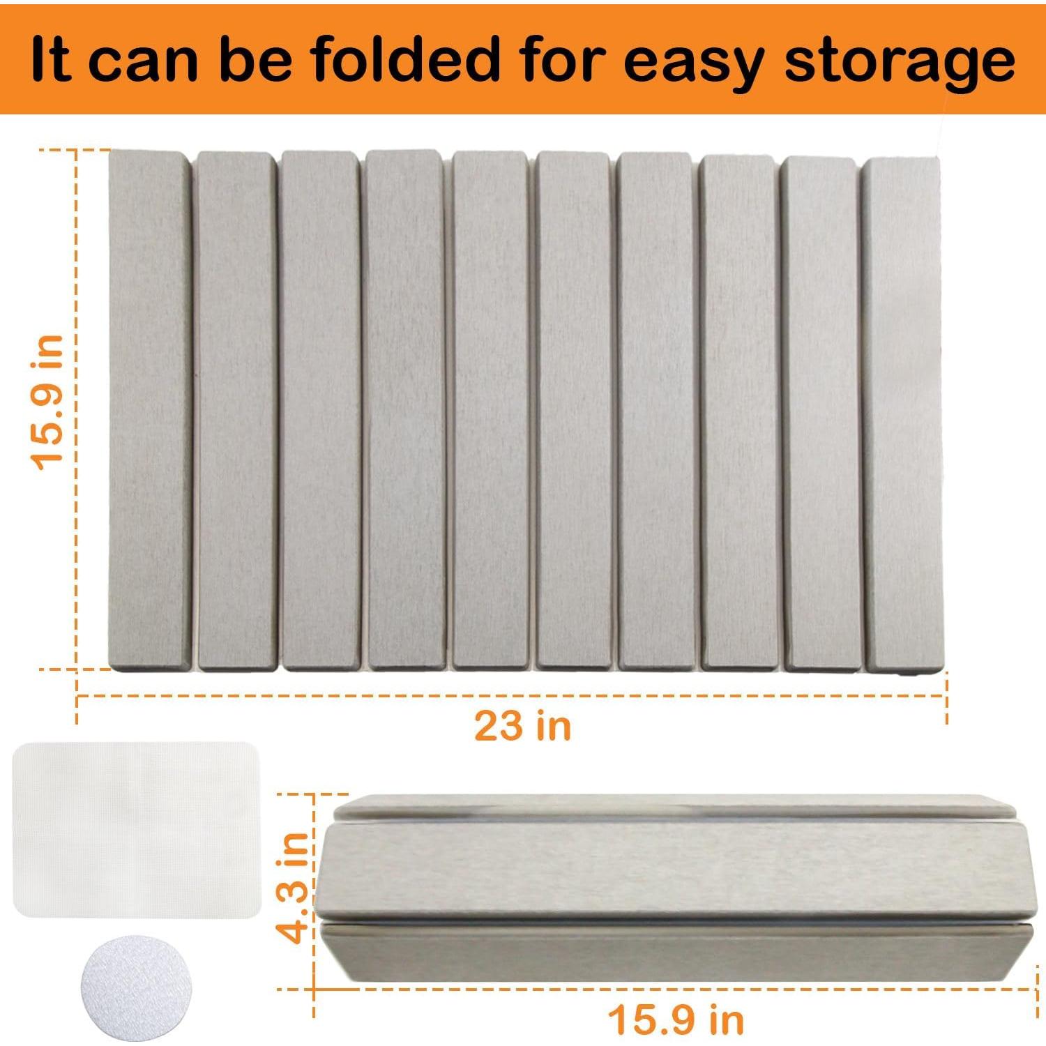 Tapete de Secado de Platos Plegable Beijingsen 58.4x40.6cm