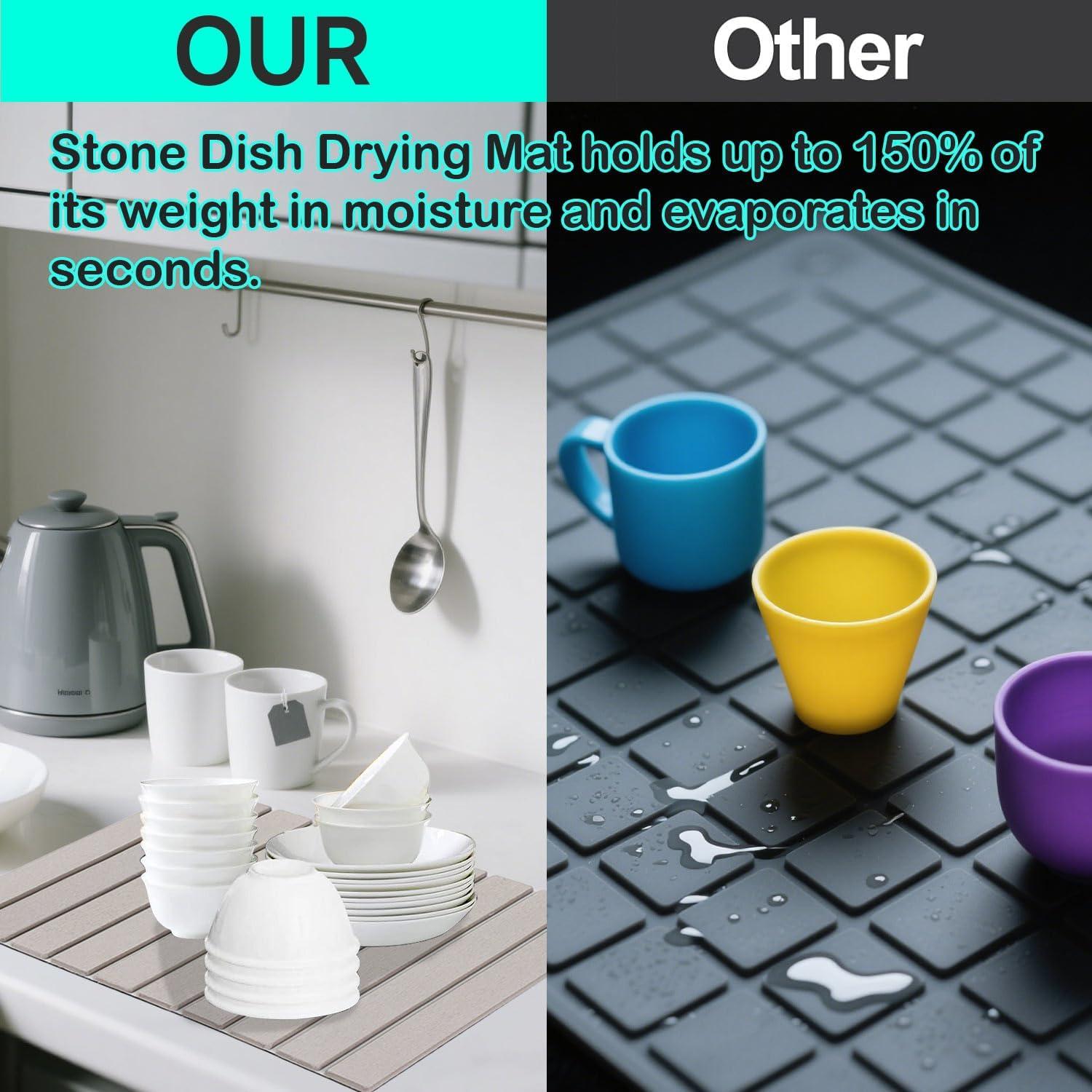 Tapete de Secado de Platos Plegable Beijingsen 58.4x40.6cm