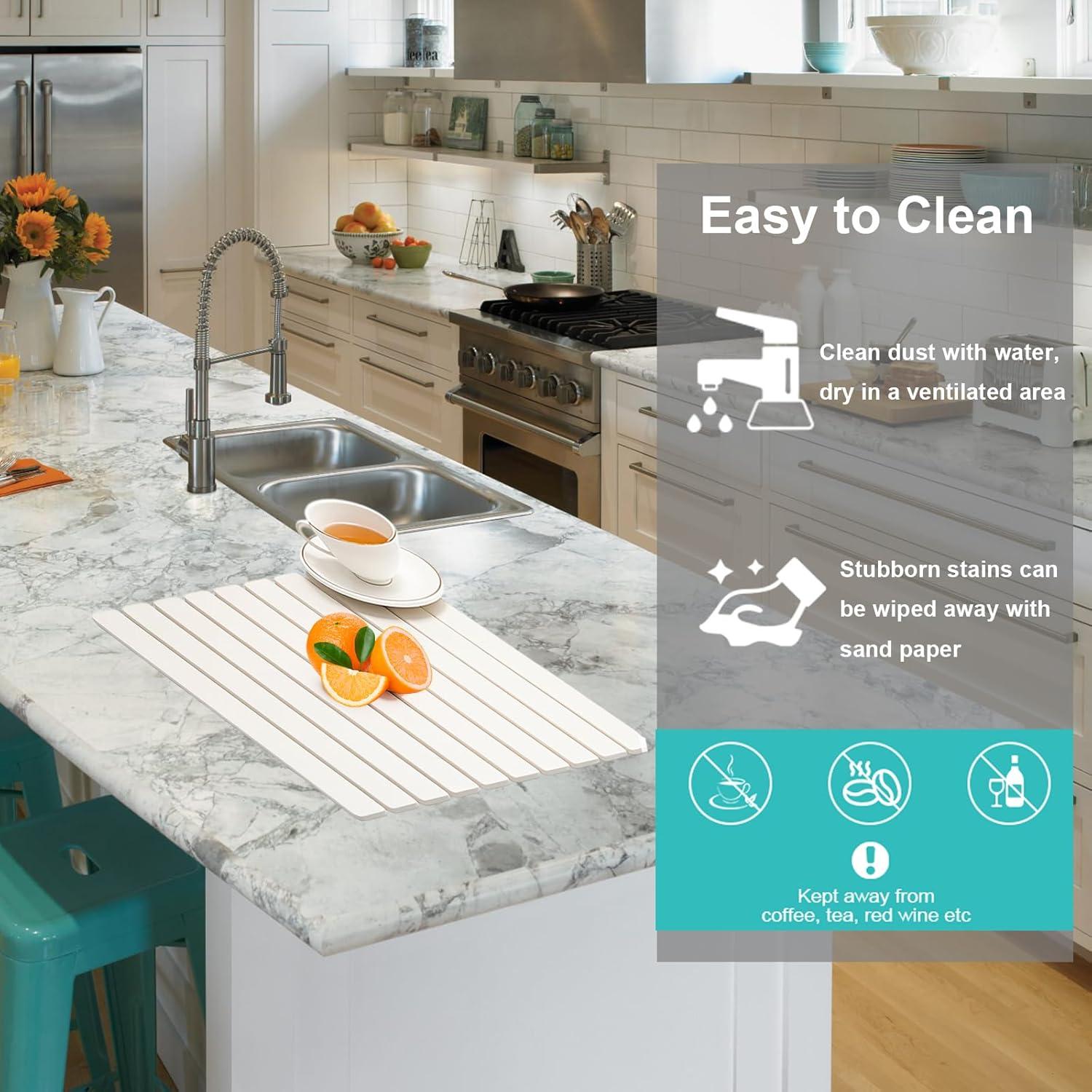 Alfombrilla de Secado de Piedra Diatomácea Infphoto 61x40.6cm