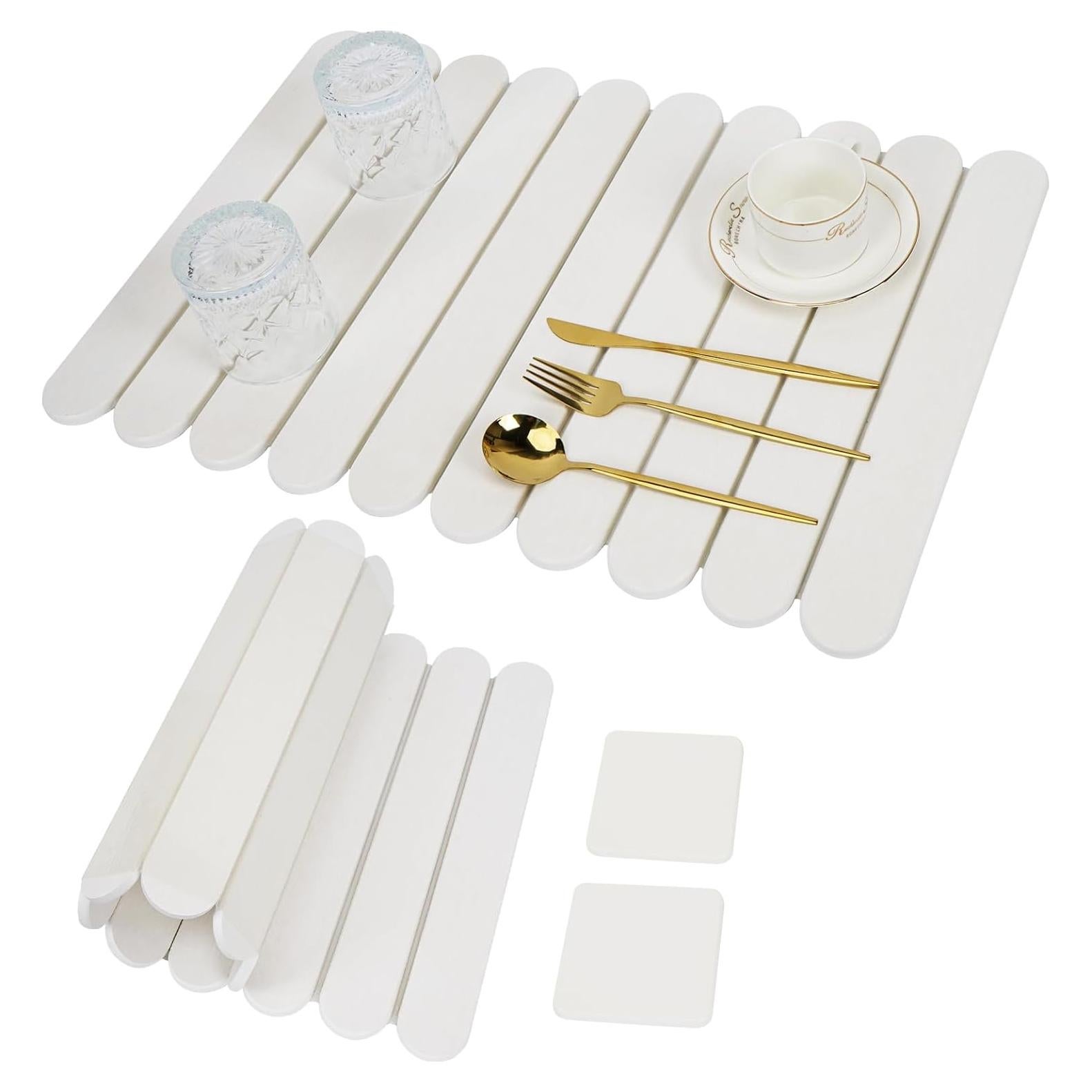 Tapete de Secado de Piedra Diatomácea QUIENKITCH 61x40.6cm