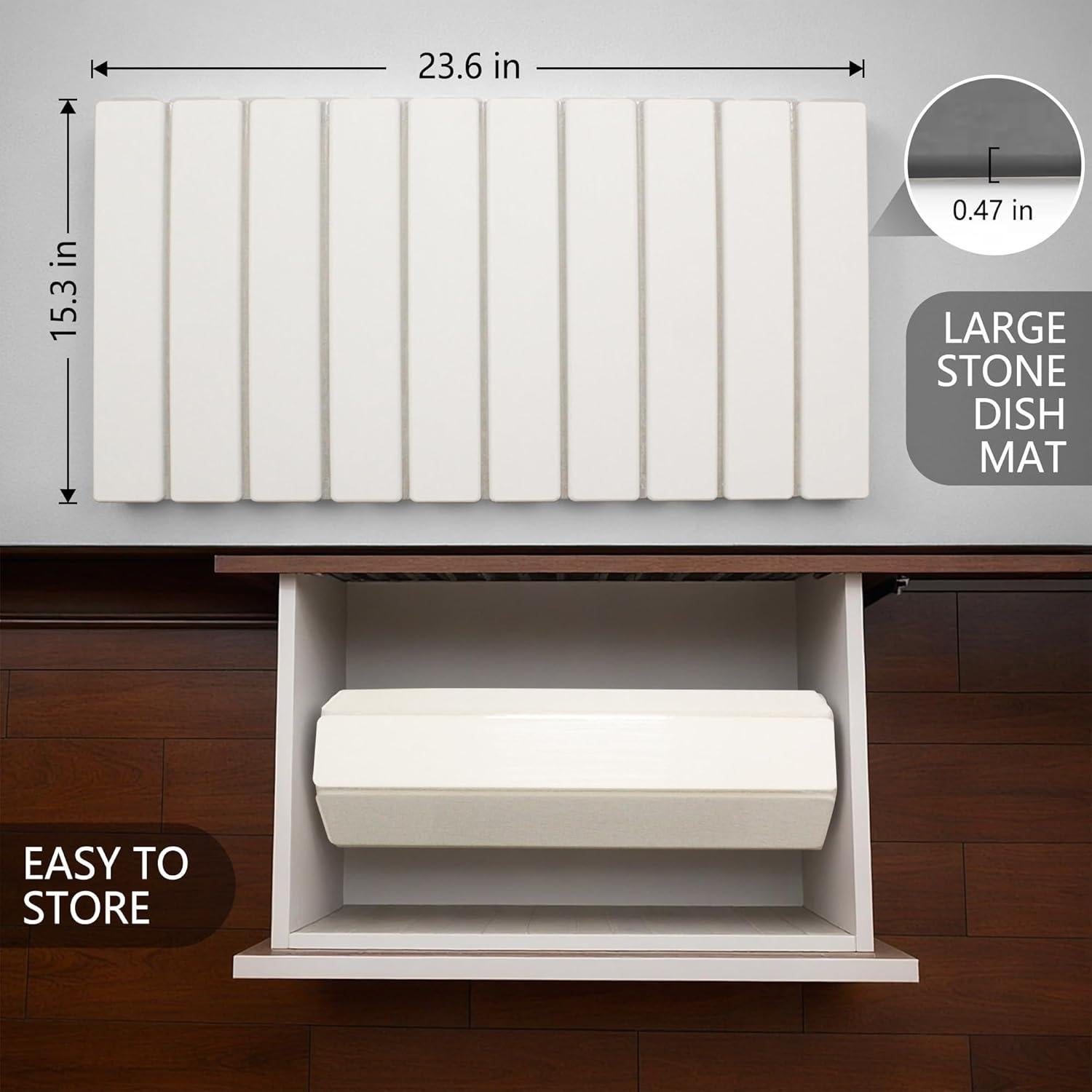 Alfombrilla de Secado Rápido JLSKCN 60x38 cm Ecológica