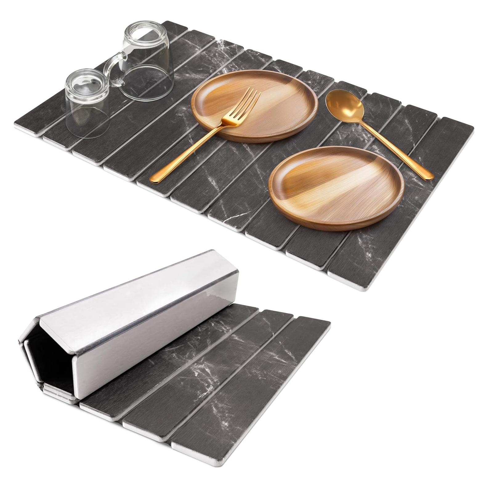 Alfombrilla de Secado de Piedra Diatomácea DripNDry 61x40cm