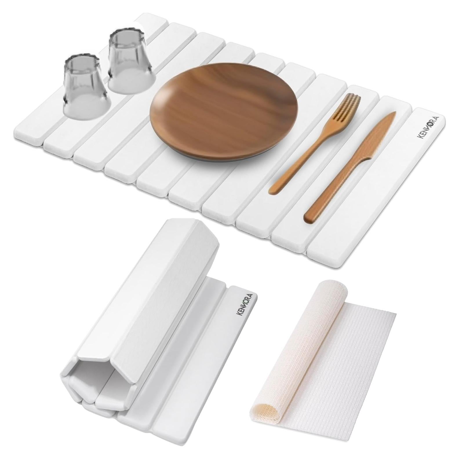 Alfombrilla de Secado de Piedra Kennora 61x40.6 cm Antideslizante