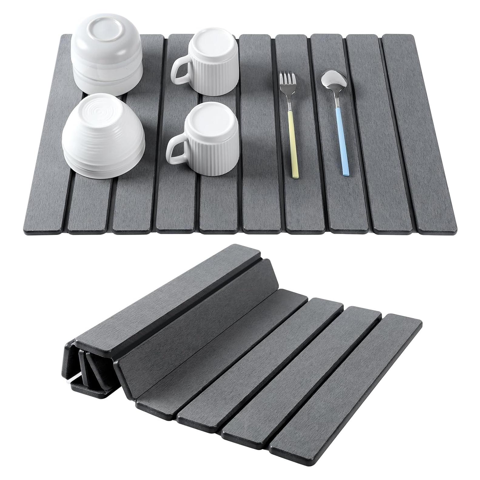 Alfombrilla de Secado de Piedra UOSHXAH 61x41cm Antideslizante