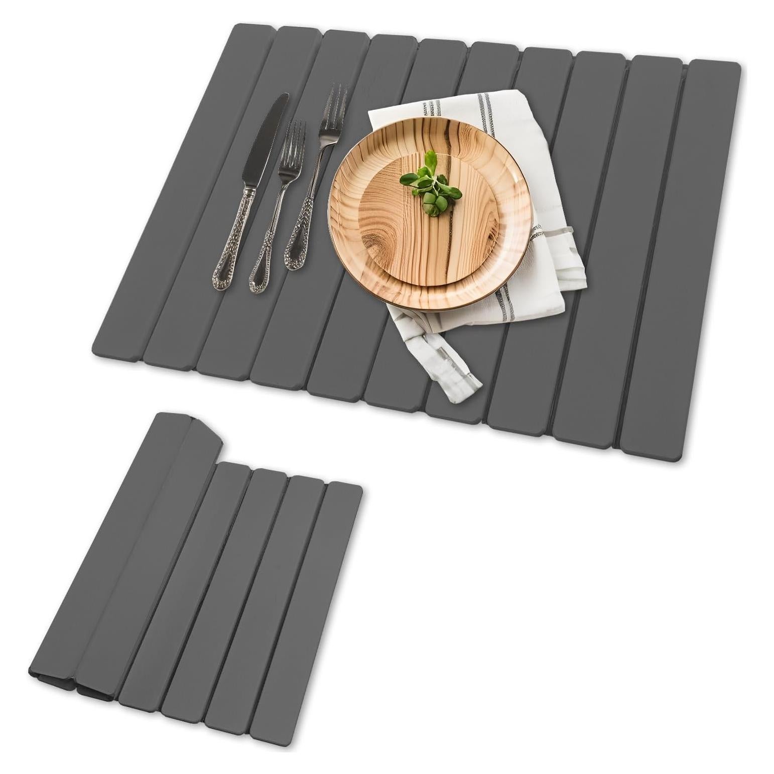 Alfombrilla de Secado de Piedra HSPROACC 58.93x39.12cm Gris