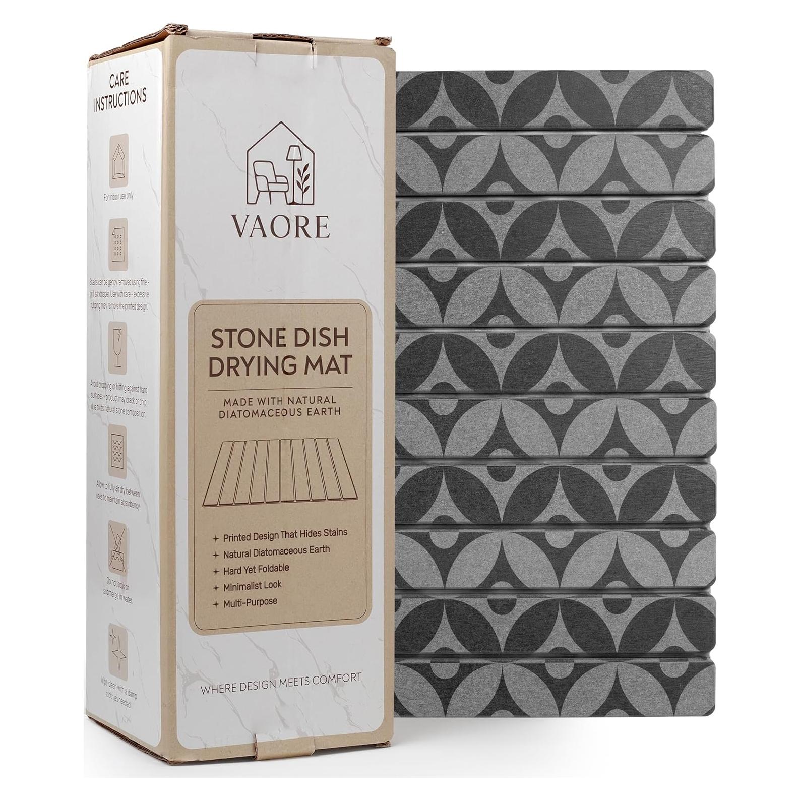 Alfombrilla de Secado de Piedra Diatomácea 60x39 cm Ecológica