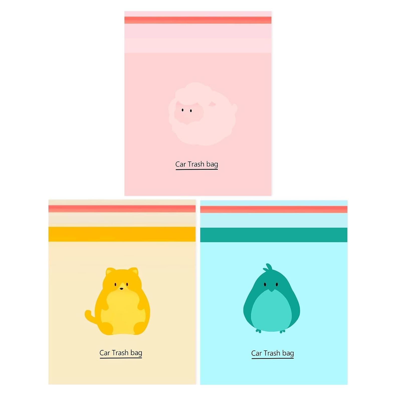 Bolsas de Basura para Autos Marspark 150 Pcs Impermeables