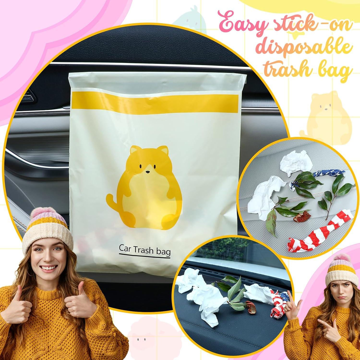 Bolsas de Basura para Autos Marspark 150 Pcs Impermeables