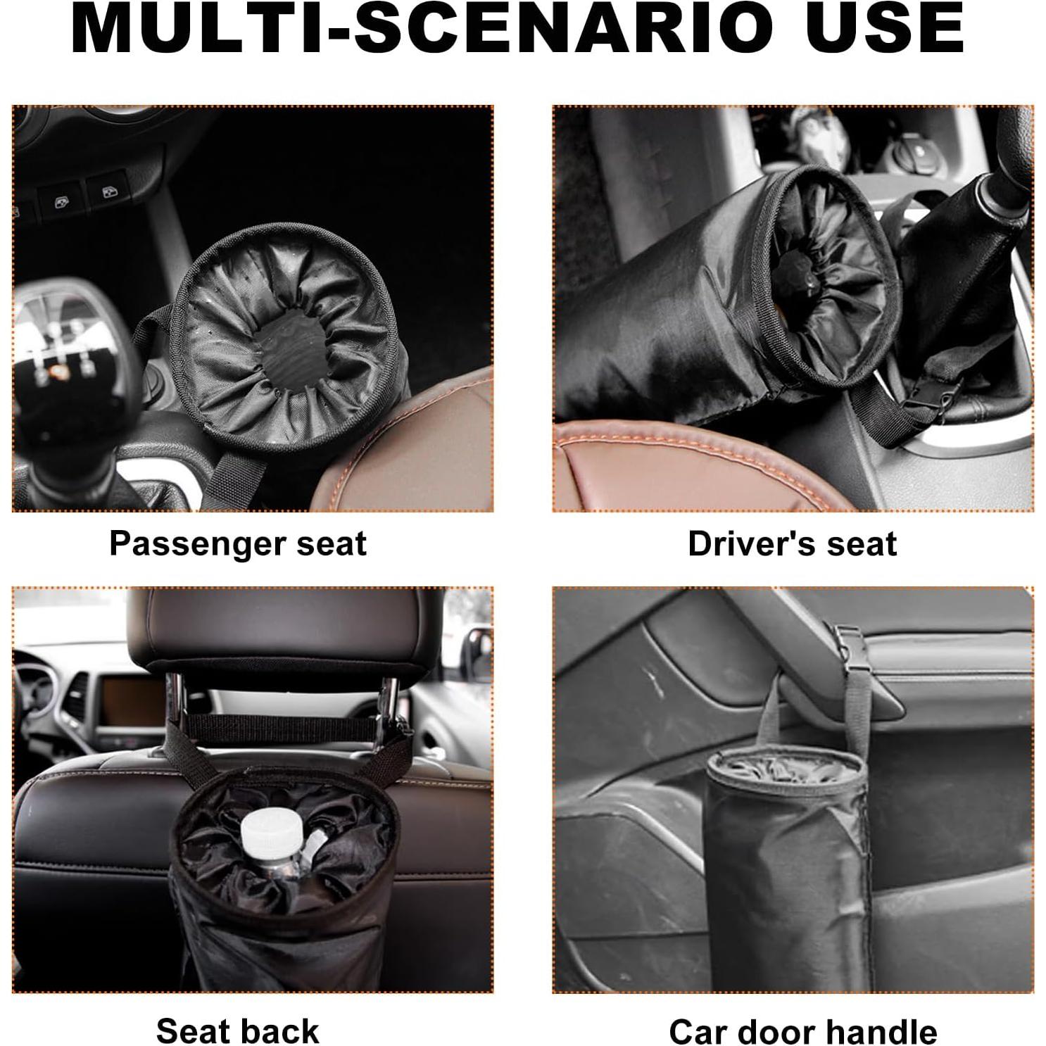 Bolsa de Basura para Auto Yourkar 2 PCS Lavable 3.8L