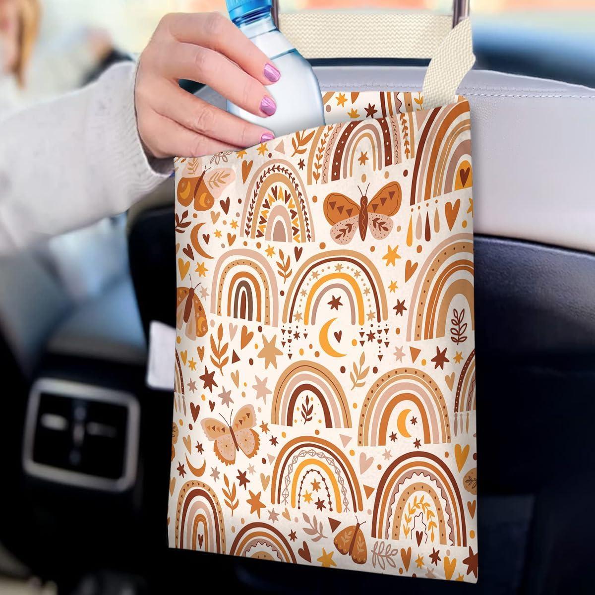 Bolsa de Basura Colgante para Auto IRADA Arcoíris Impermeable