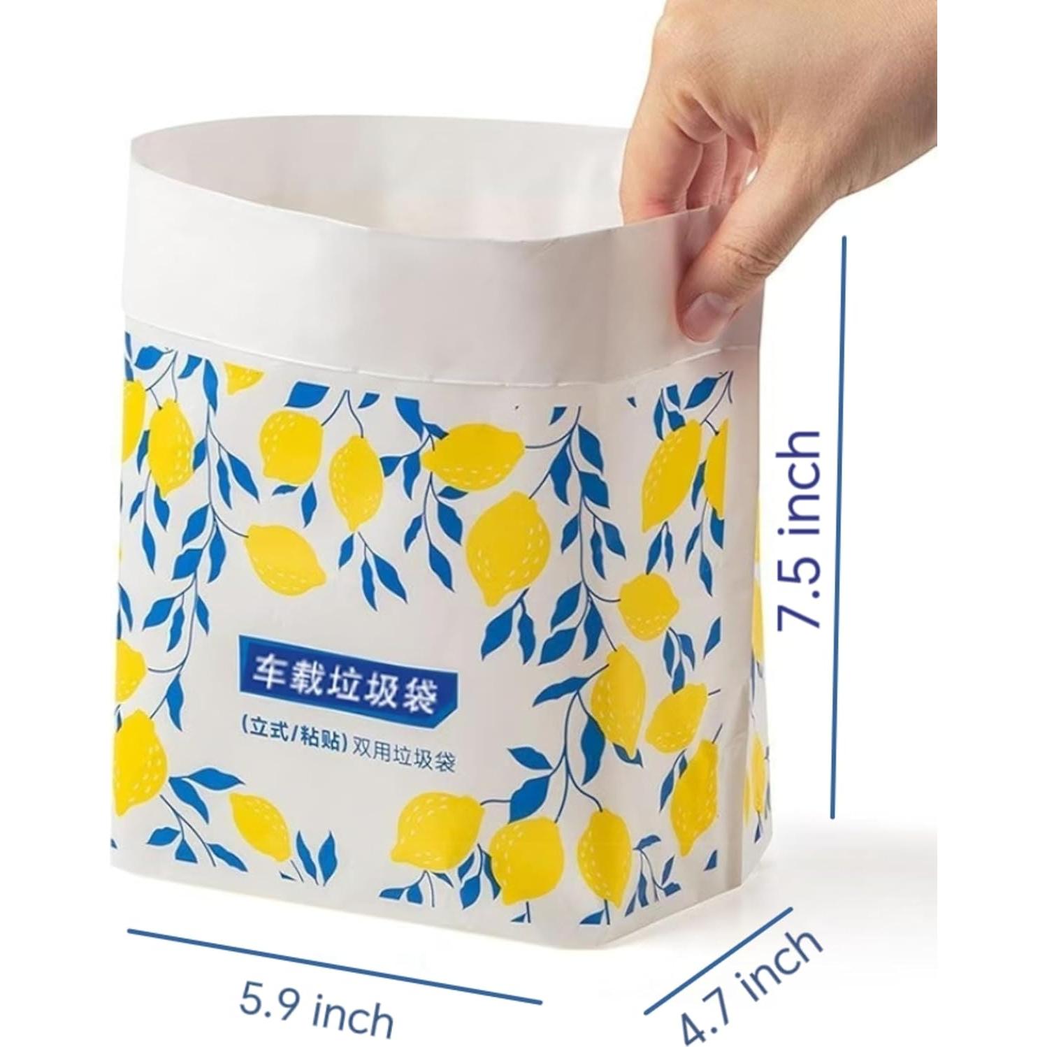 40 Bolsas de Basura Desechables Autoadhesivas Genérico 2.84L