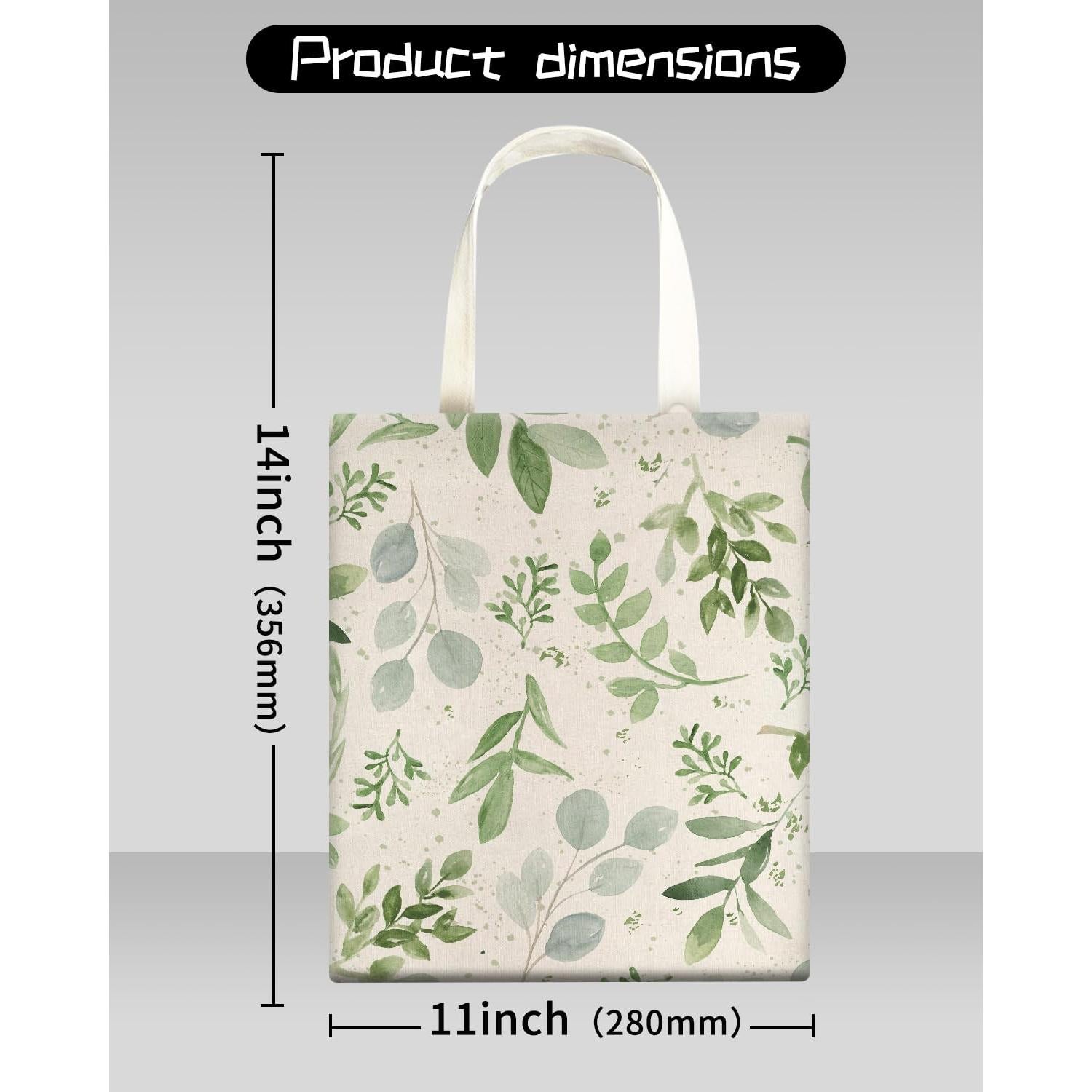 Basurero de Auto APVDSH Hoja Verde Floral 30x24 cm