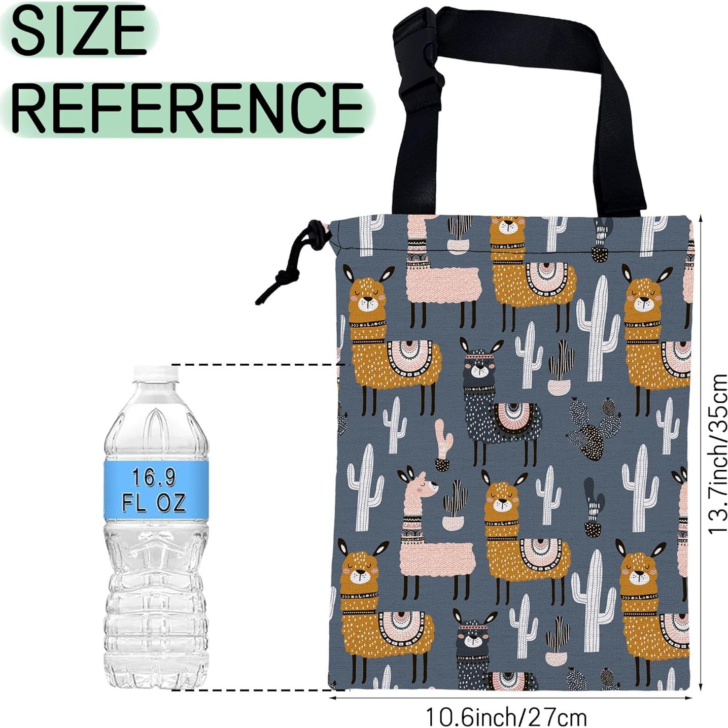 Bolsa de Basura para Auto NHNXHWIA Llamas Lindas Impermeable