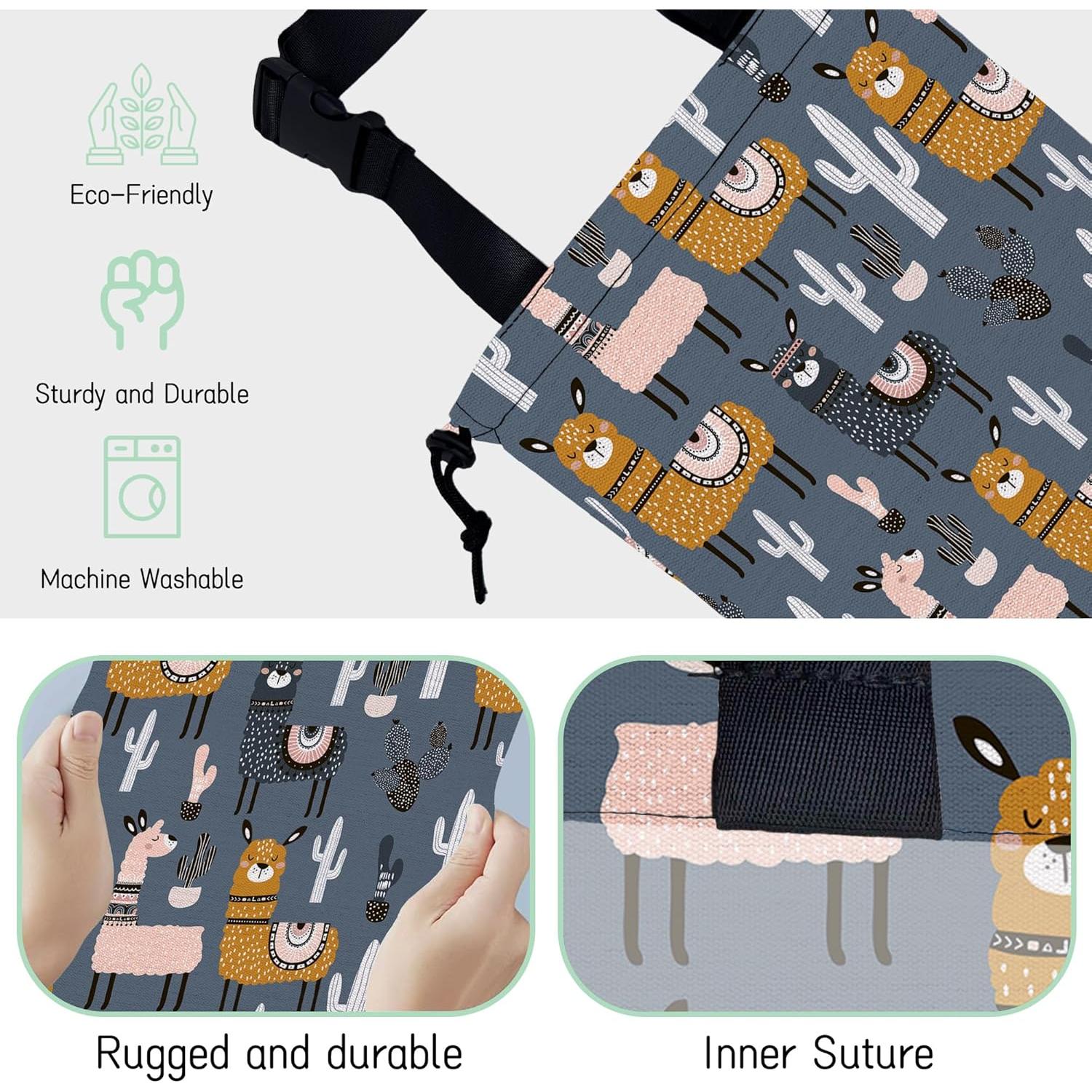 Bolsa de Basura para Auto NHNXHWIA Llamas Lindas Impermeable