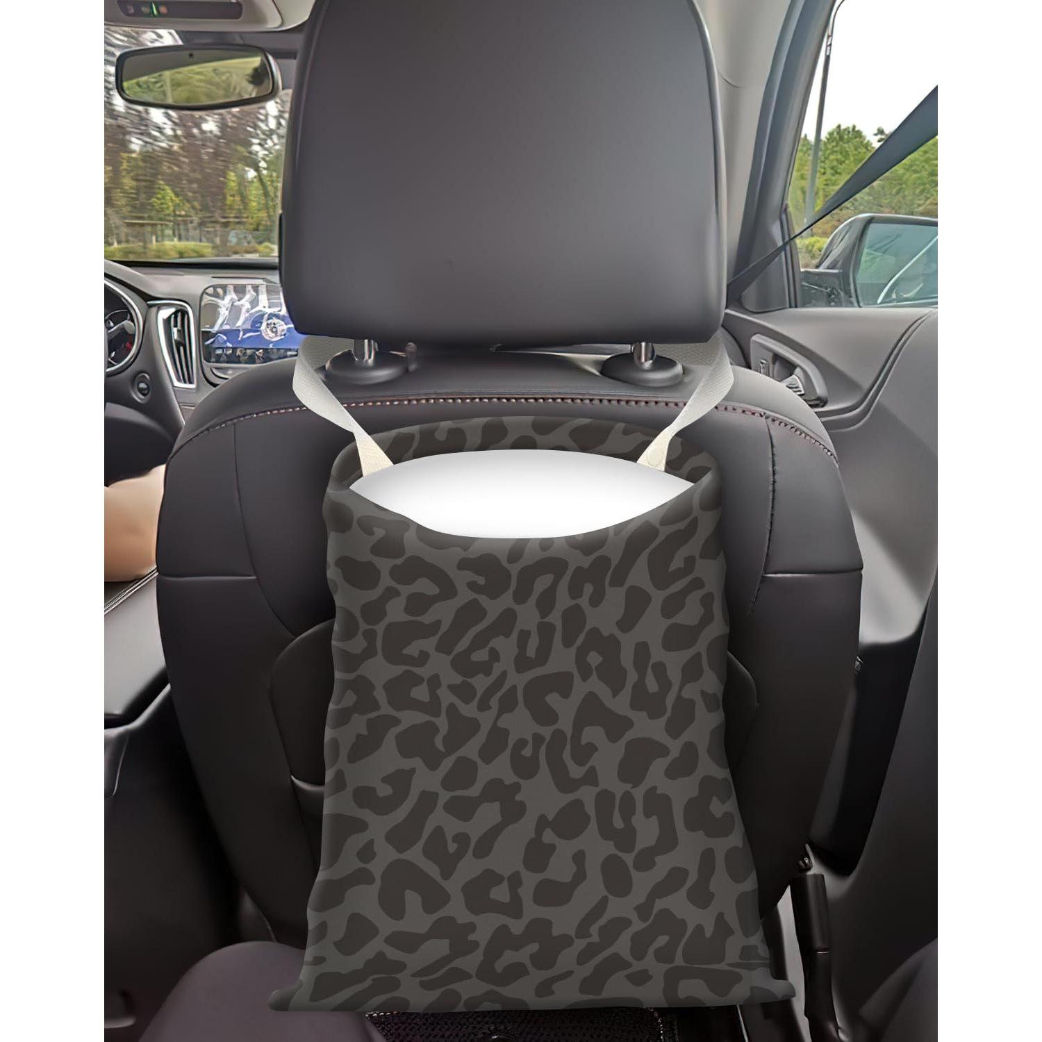 Bolsa de Basura para Auto APVDSH Estampado Leopardo 5L
