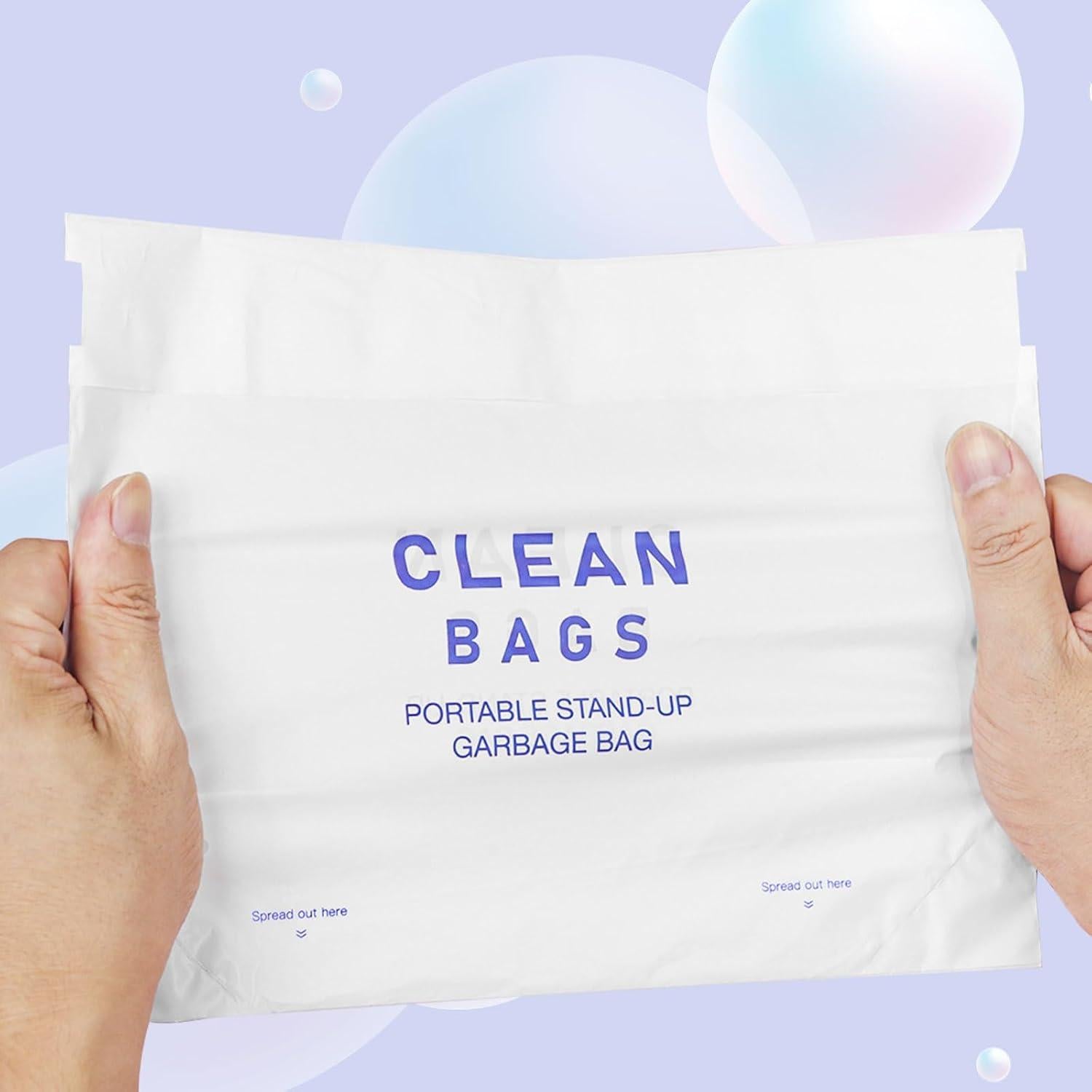 Bolsas de Basura Desechables Klyuqoz 60 Unidades 2.86L