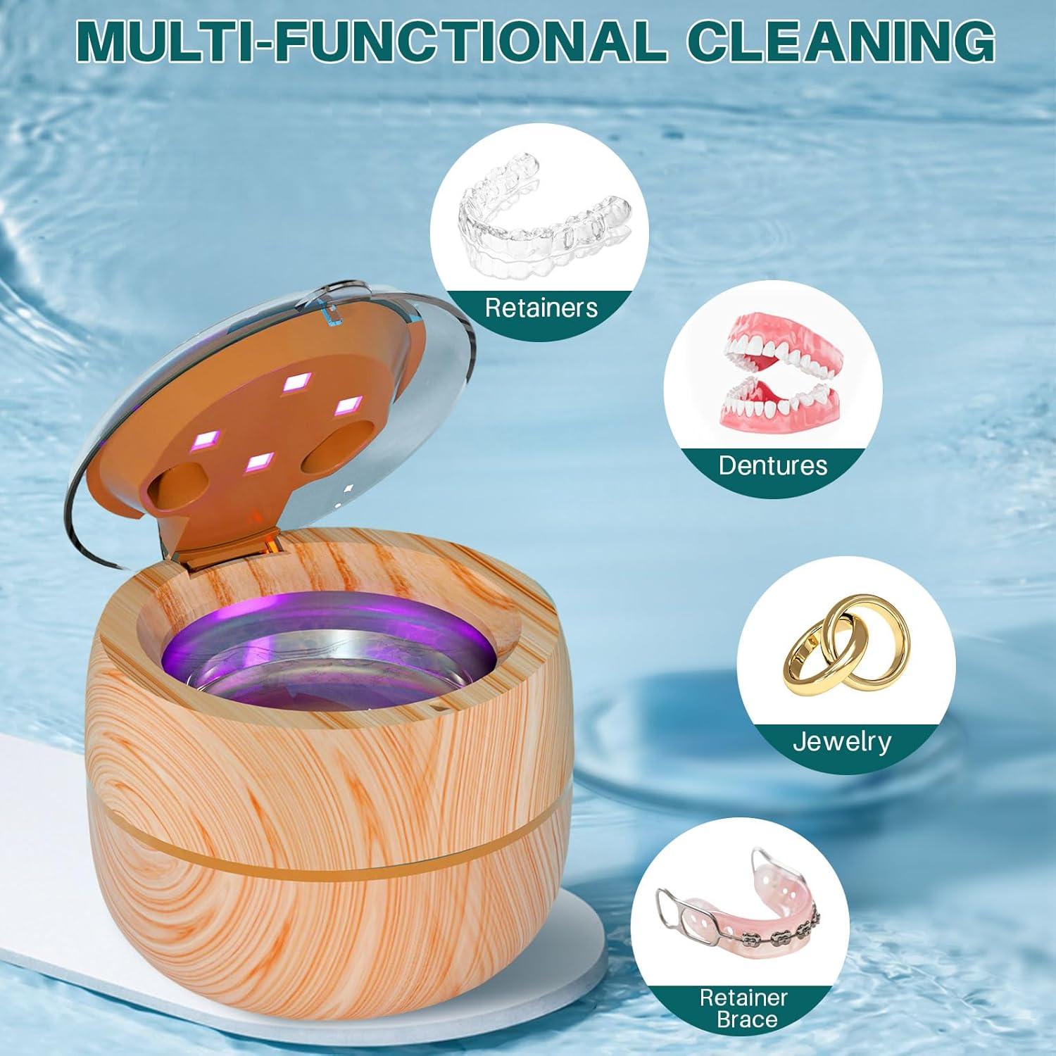 Limpiador Ultrasónico de Retenedores Voraiya 45kHz con UV