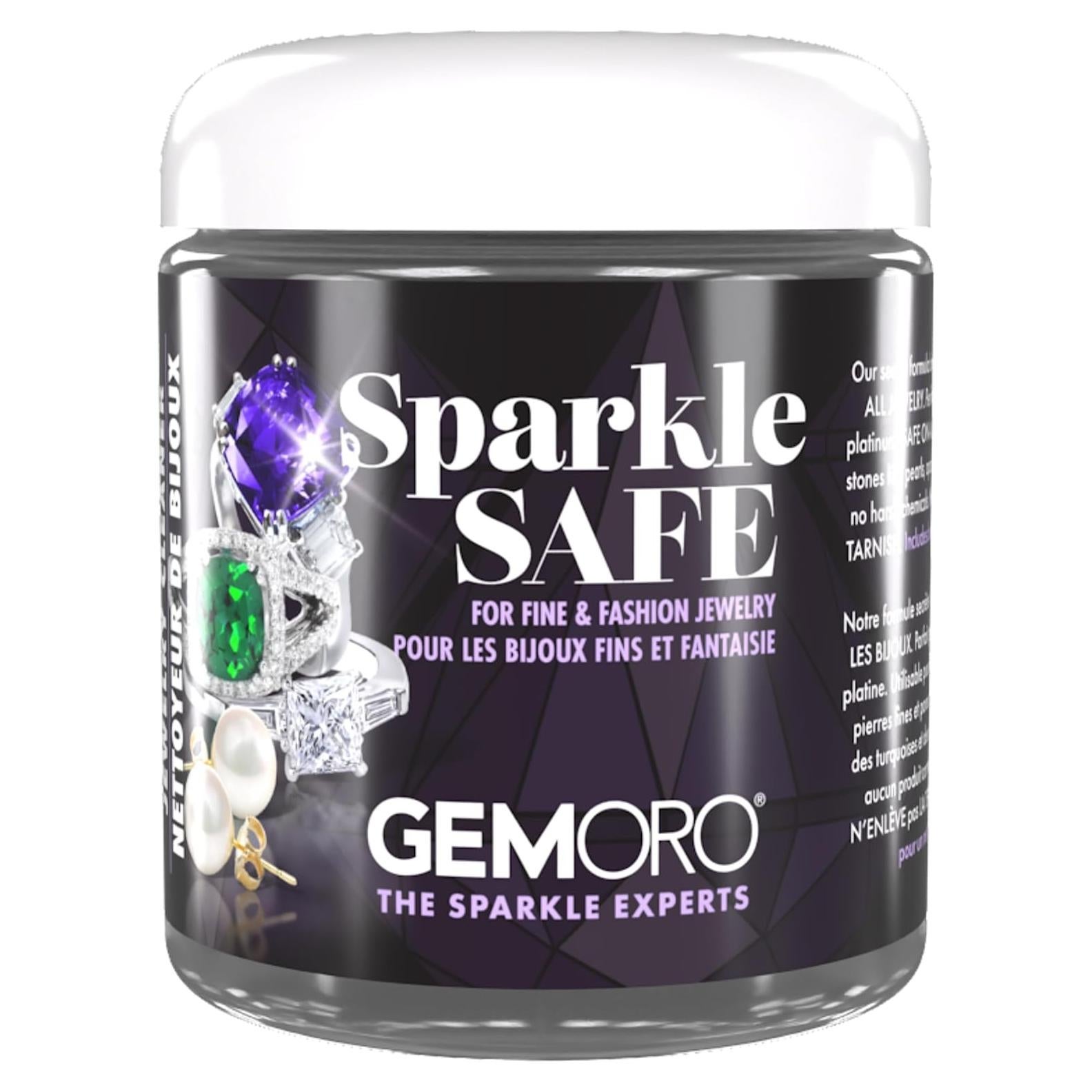 Limpiador de Joyas GemOro Sparkle Safe 240g | Limpieza Profesional