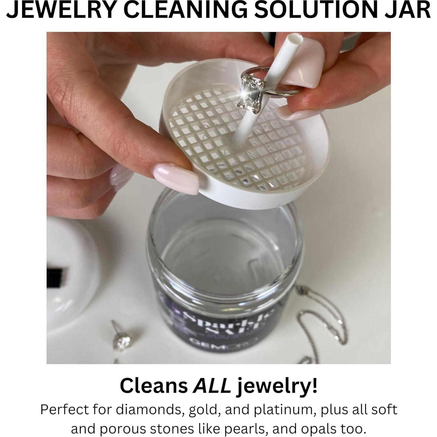 Limpiador de Joyas GemOro Sparkle Safe 240g | Limpieza Profesional