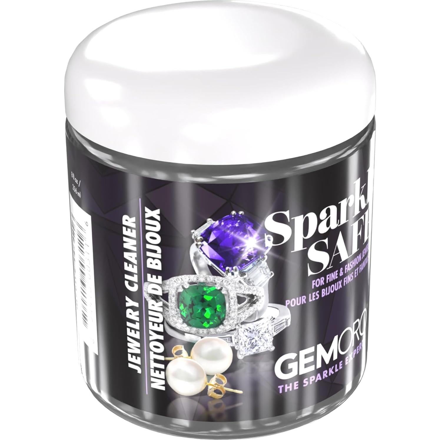 Limpiador de Joyas GemOro Sparkle Safe 240g | Limpieza Profesional
