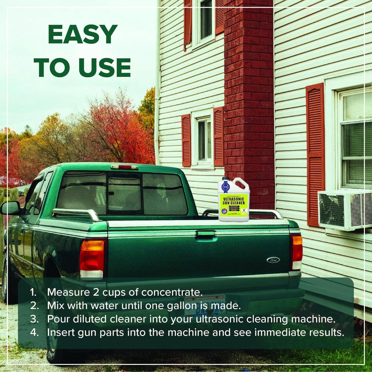 Limpiador Ultrasónico de Armas Tillbrook 3.78L - Concentrado