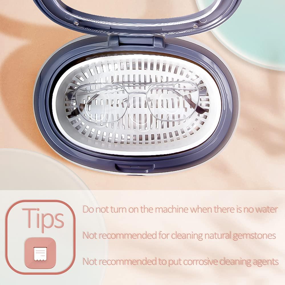 Limpiador Ultrasónico de Joyas Himaly 600ml 40kHz Acero Inoxidable