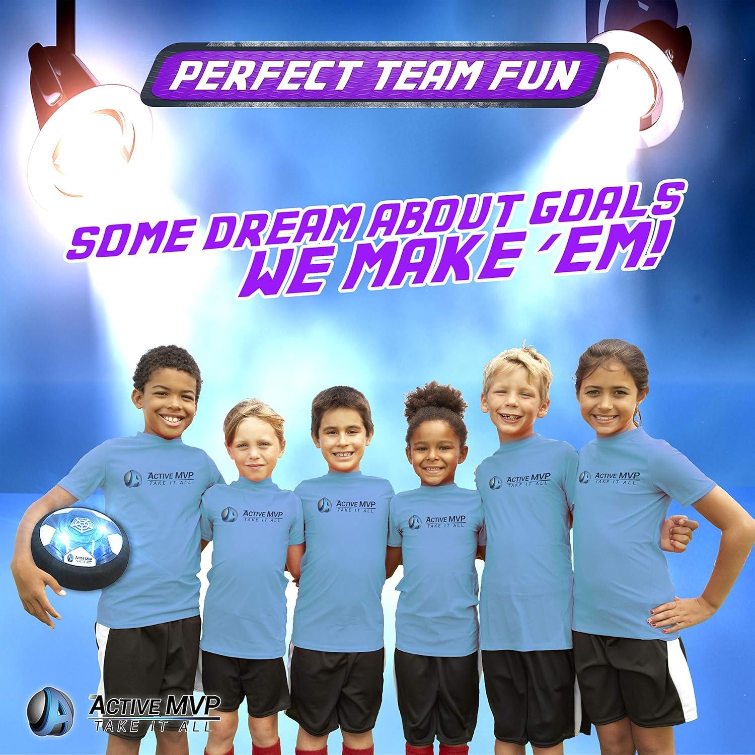 Conjunto de Pelotas de Fútbol Flotantes ActiveMVP con 2 Metas