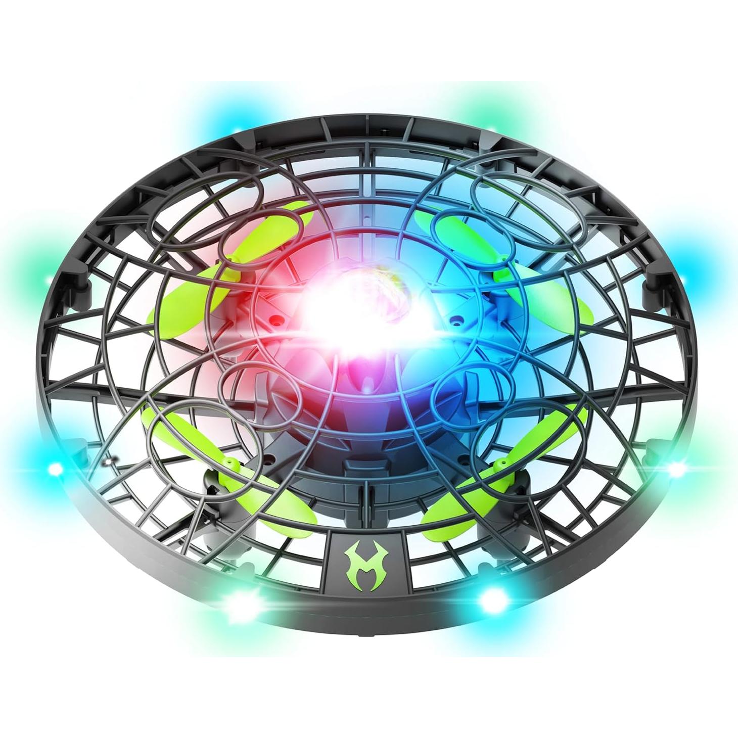 Drone Ligero Sky Viper Aura con Control Táctil y LEDs