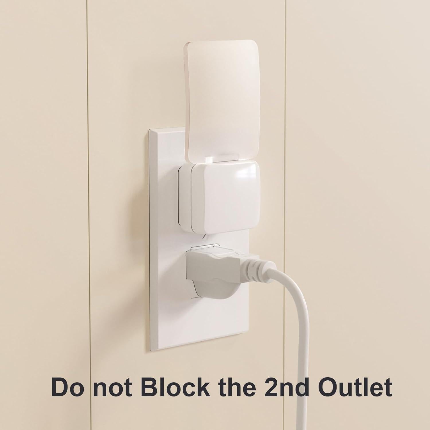 Luz Nocturna LED Oviitech con Sensor Crepuscular - Paquete de 4