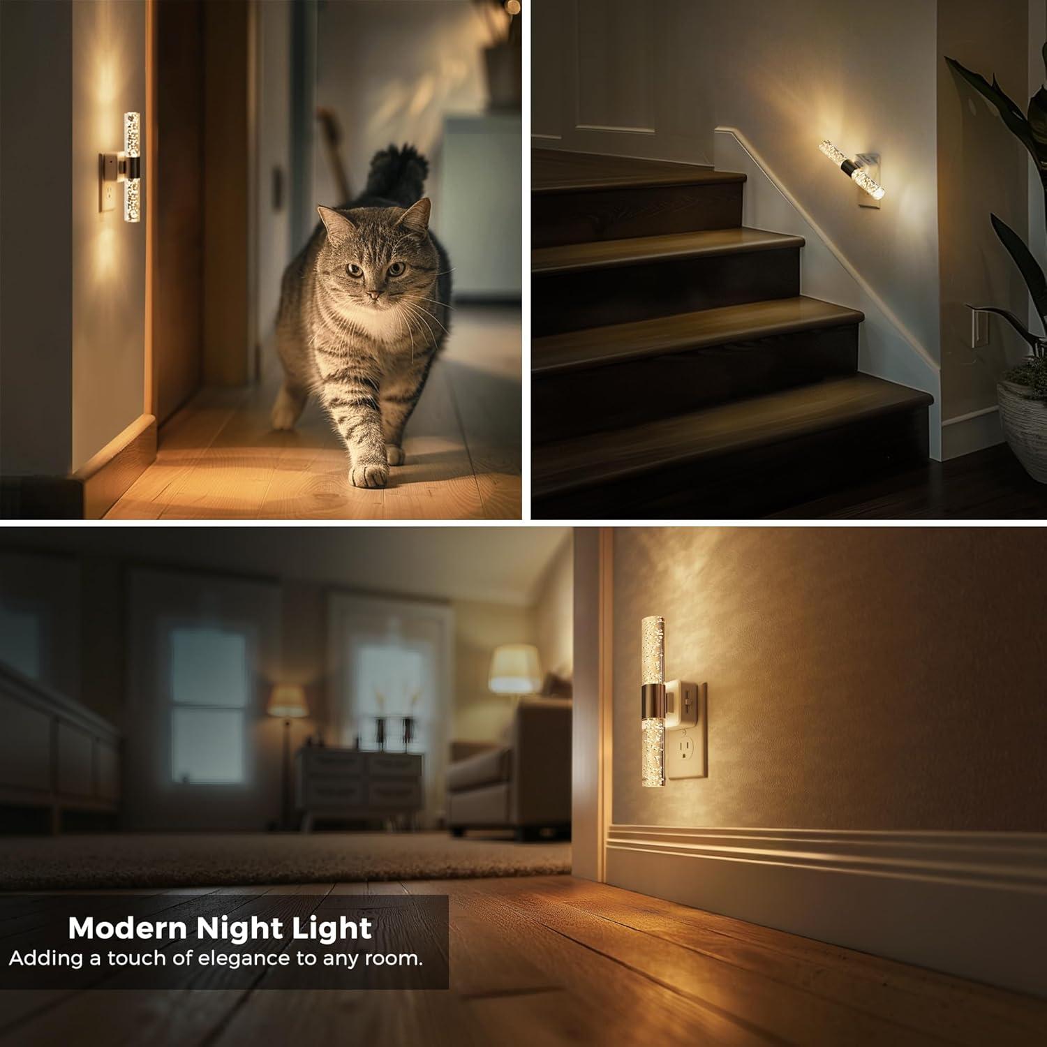 Luz Nocturna LED Regulable LOHAS 100LM 3000K Pared 1W