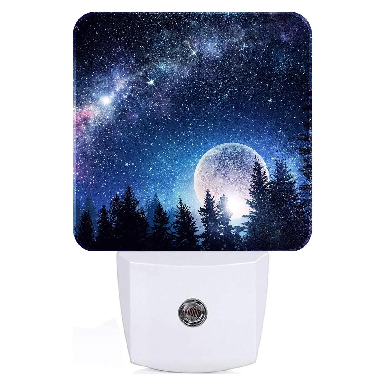 Lámpara Nocturna Cuadrada FSHVQKD Estrellas de Mar 0.5W