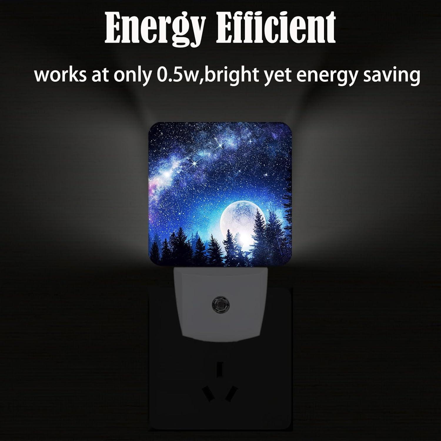 Lámpara Nocturna Cuadrada FSHVQKD Estrellas de Mar 0.5W