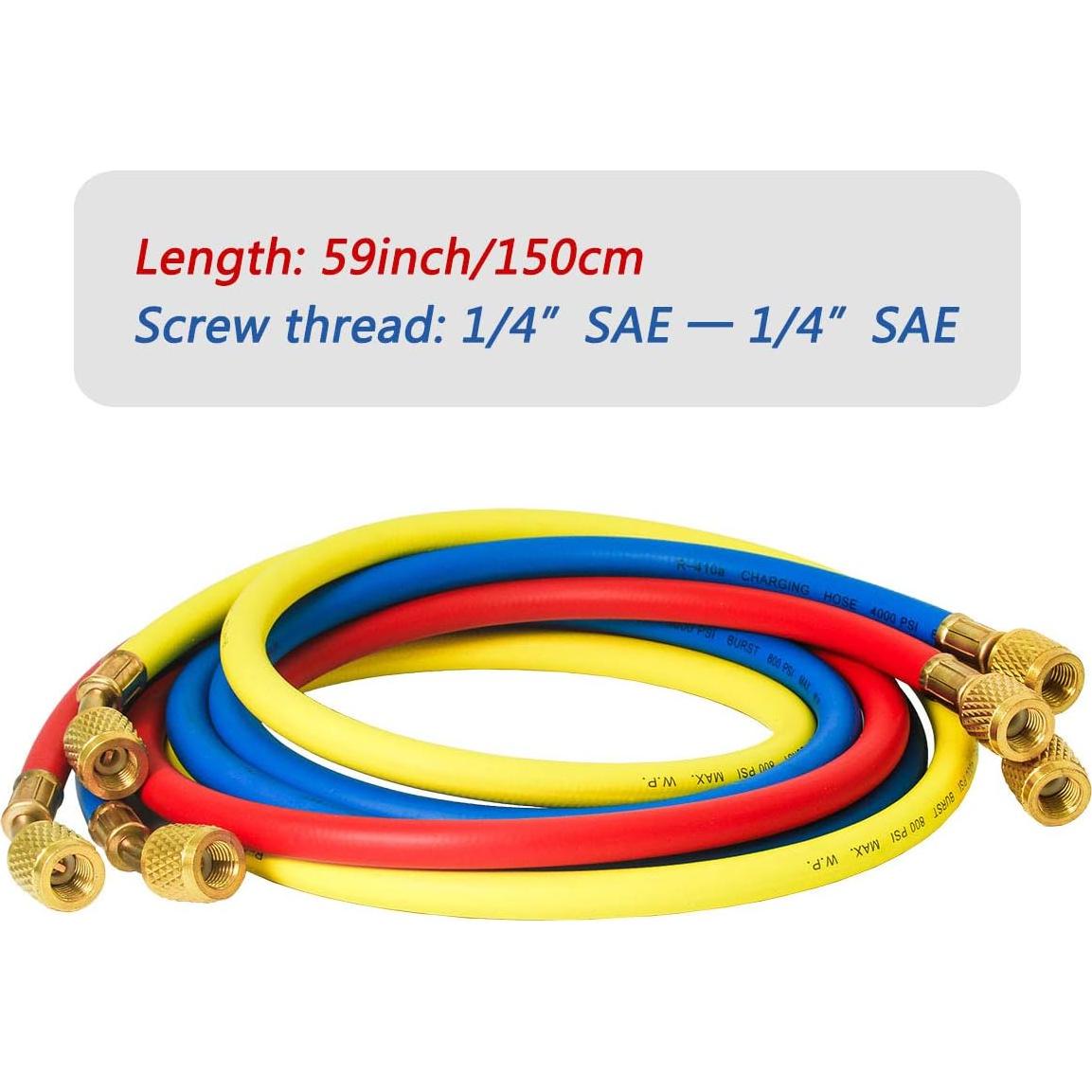 Kit de Inicio Elitech HVAC 4 en 1 - Bomba 3CFM, Manómetro Digital, Detector WJL-6000