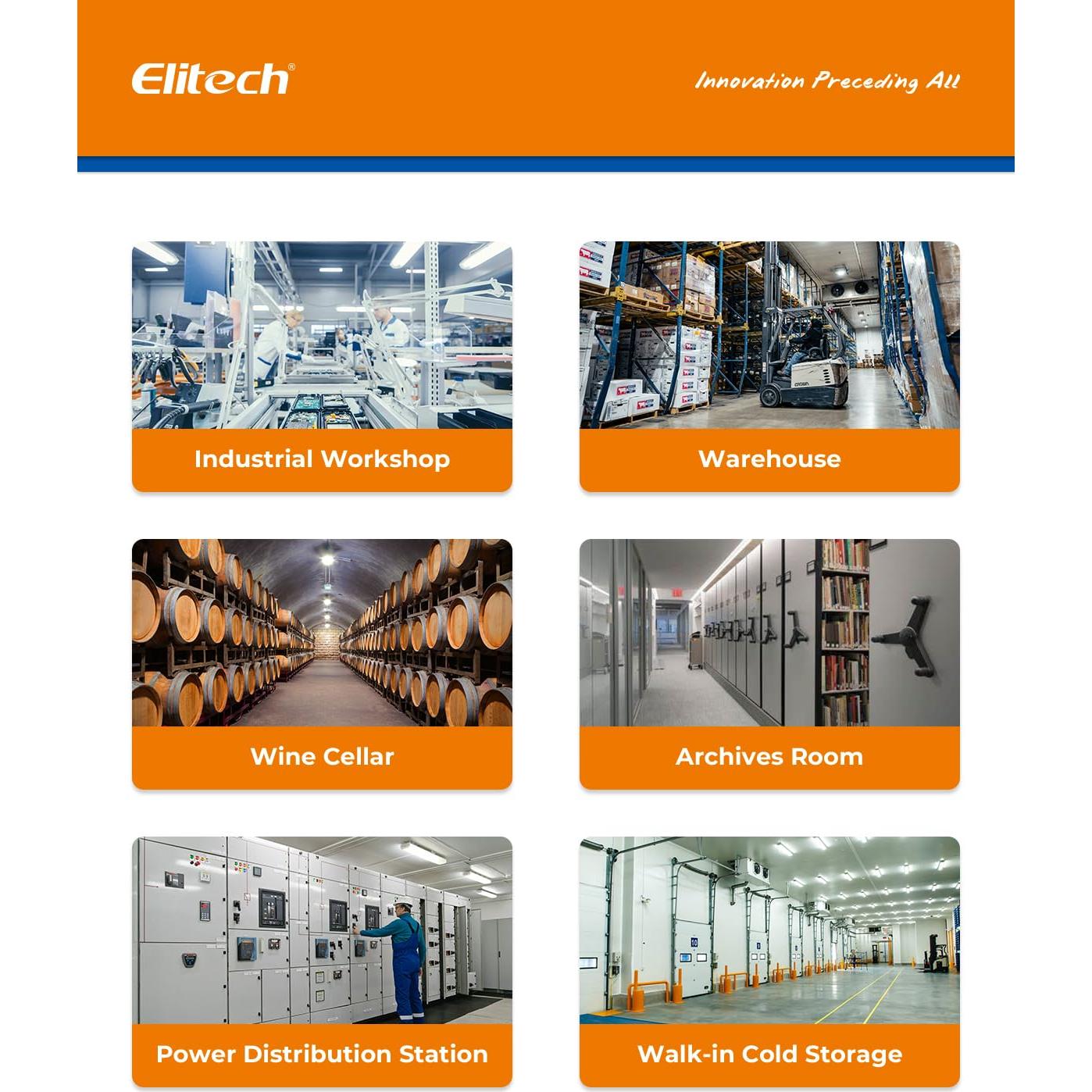 Registrador de Datos de Temperatura y Humedad Elitech DR-230-THE