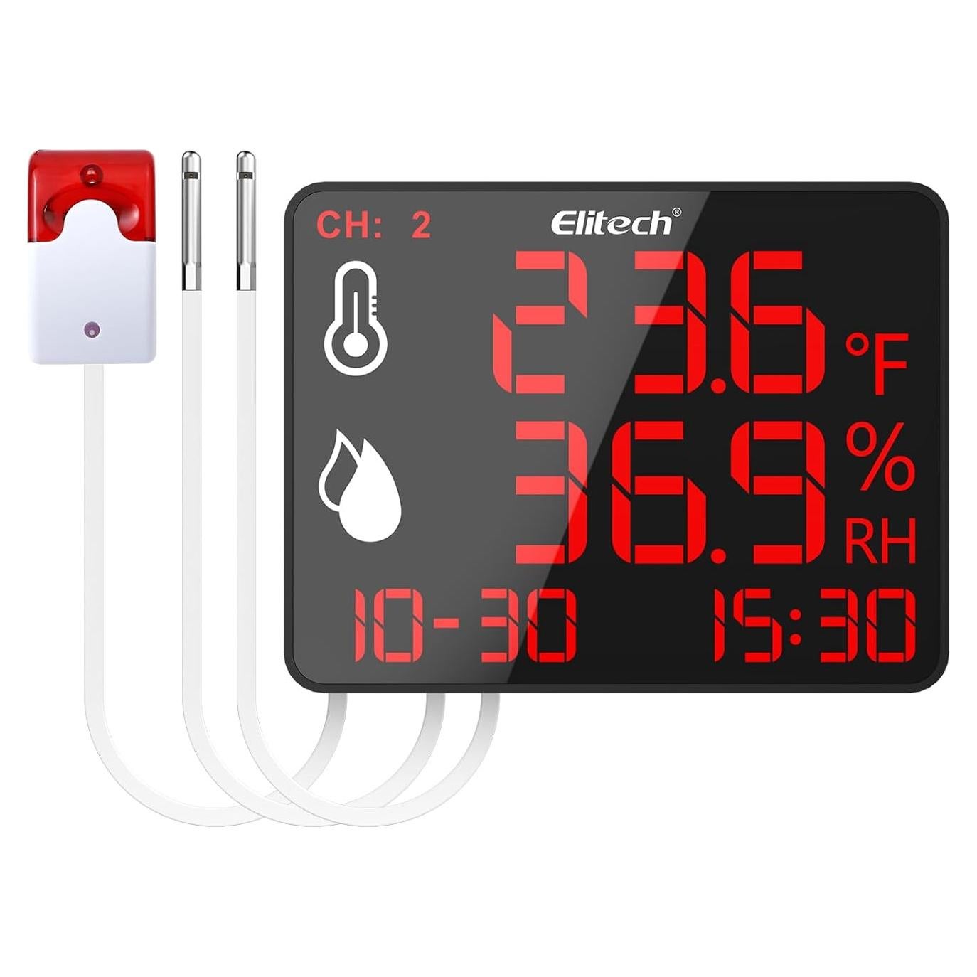Registrador de Datos de Temperatura y Humedad Elitech DR-230-THDE